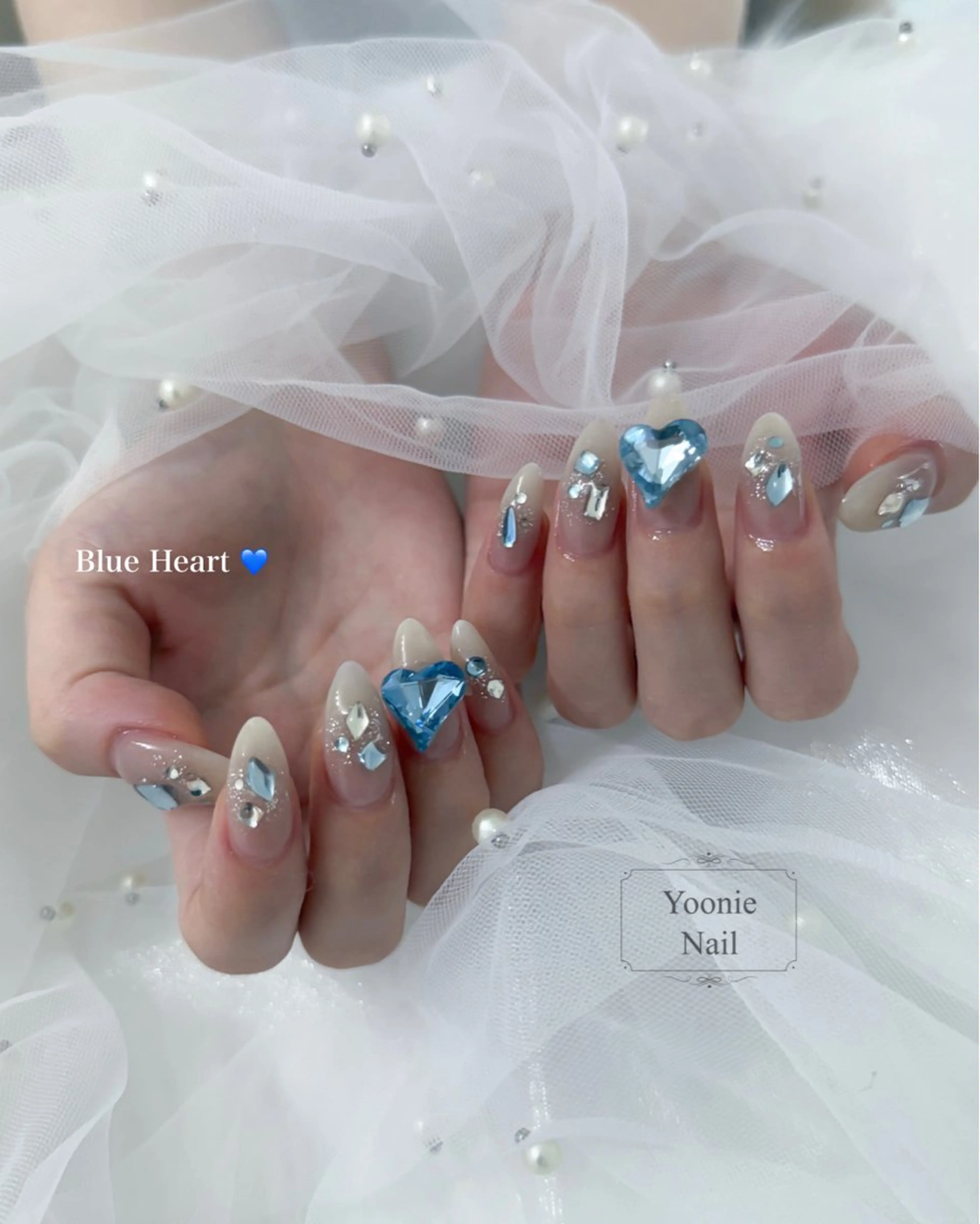 カラー ハンドネイル Yoonie Nail所属・Yoonie Nail 福島のネイルデザイン