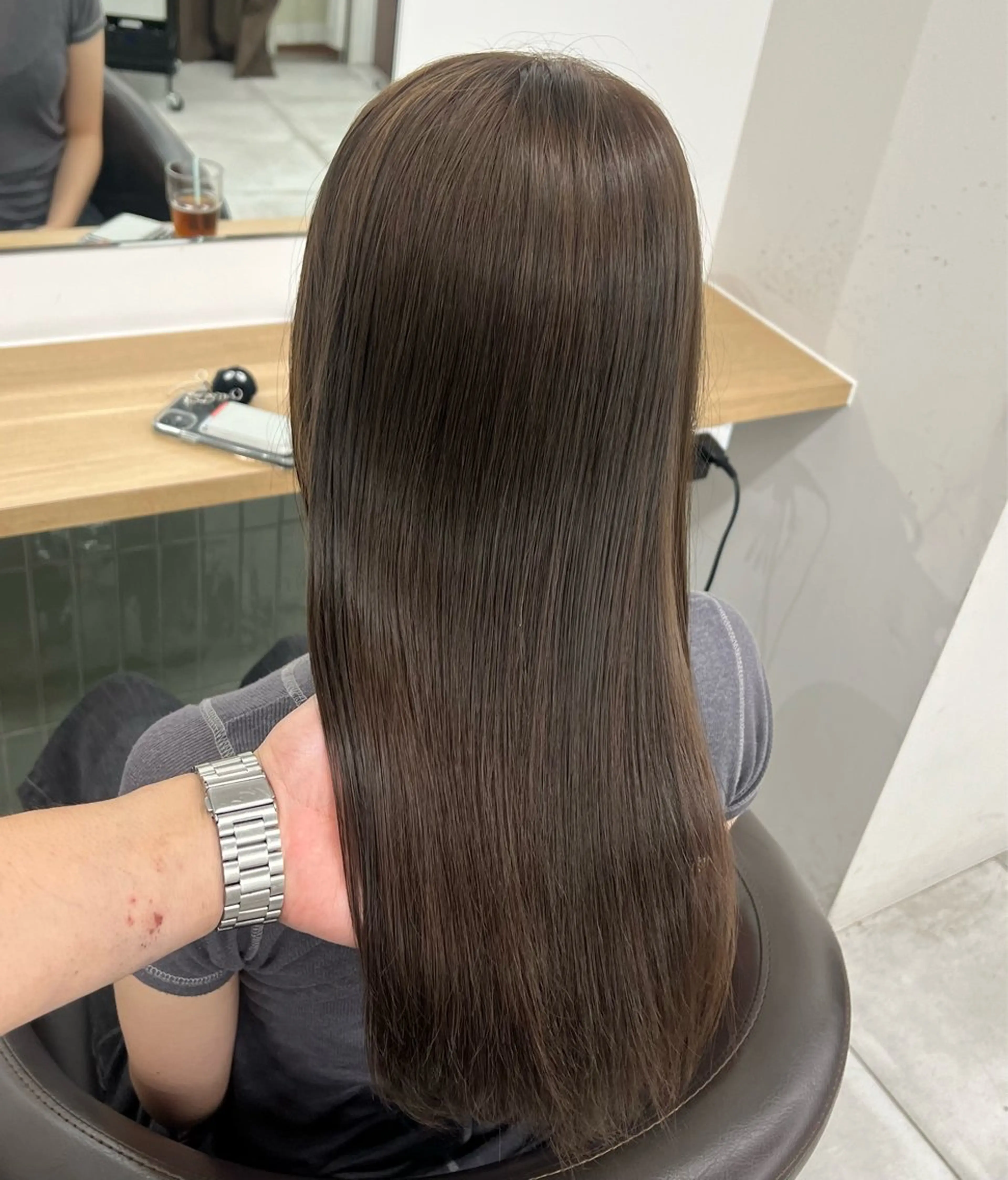 ロング カラー カット ヘアカラー トリートメント レイヤー/透明感 カラー🌿KANTAのヘアスタイル