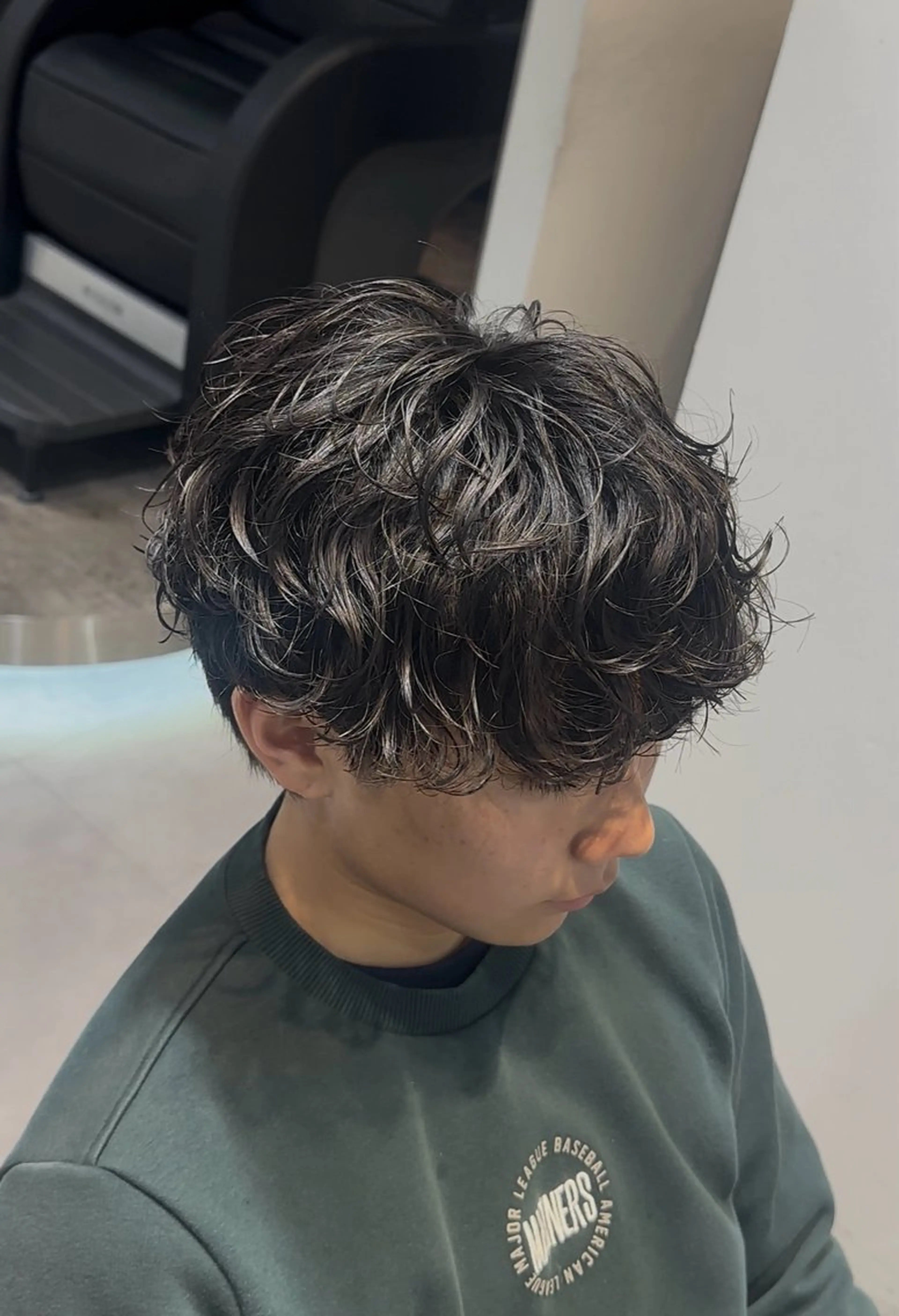 ショート パーマ 似合わせパーマ🔥 河浪  大智のヘアスタイル