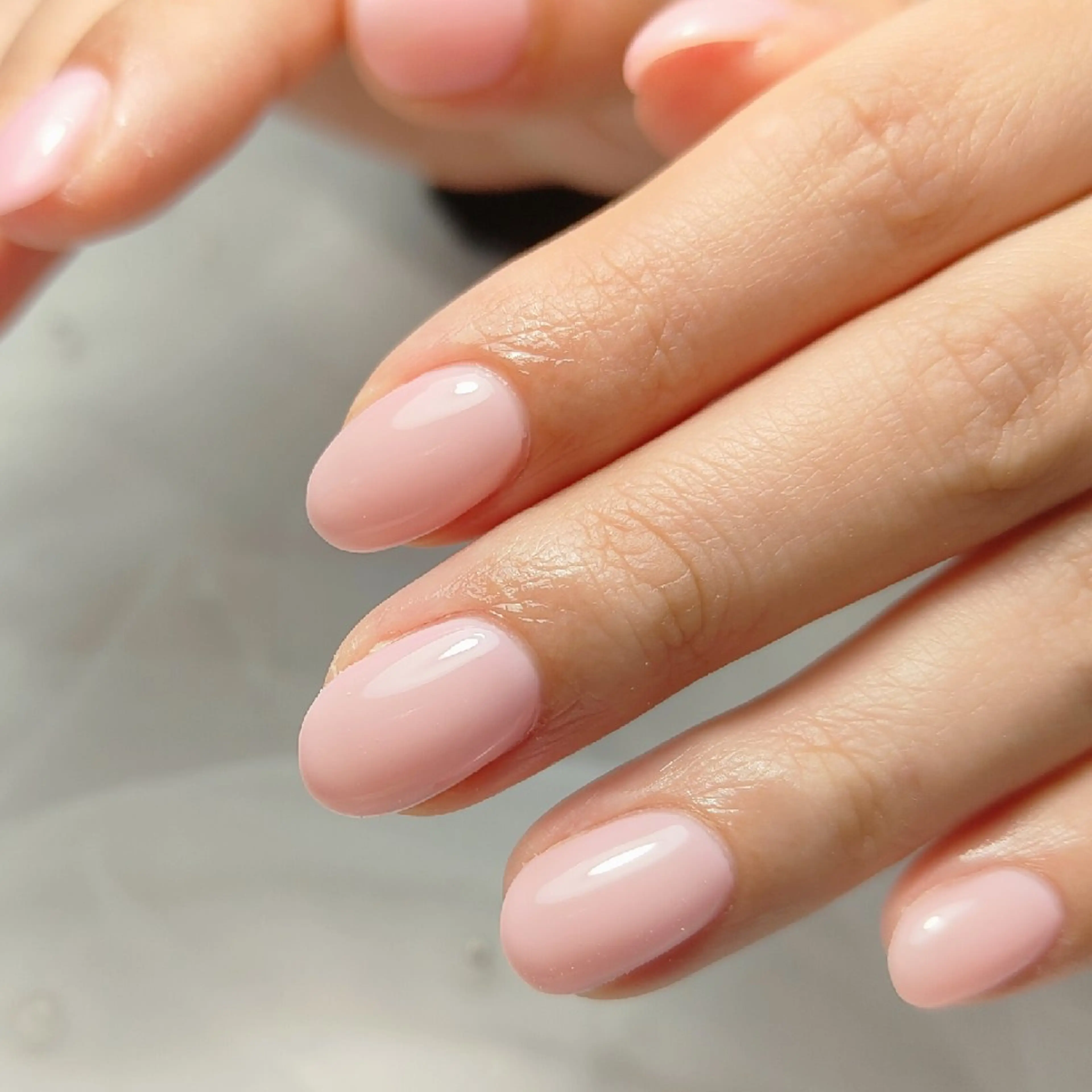 ネイル ピンク ハンドネイル CLEAR NAILのネイルデザイン