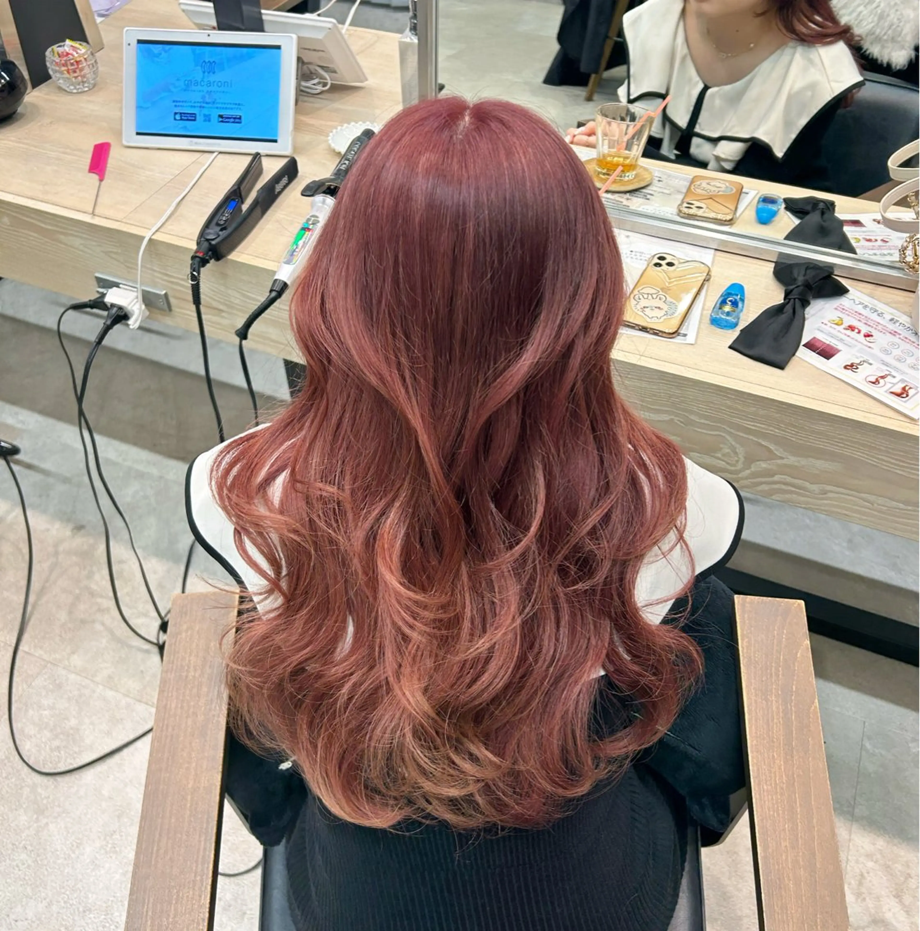 ロング rio¦ブラウン¦暗 髪¦縮毛矯正🌙のヘアスタイル