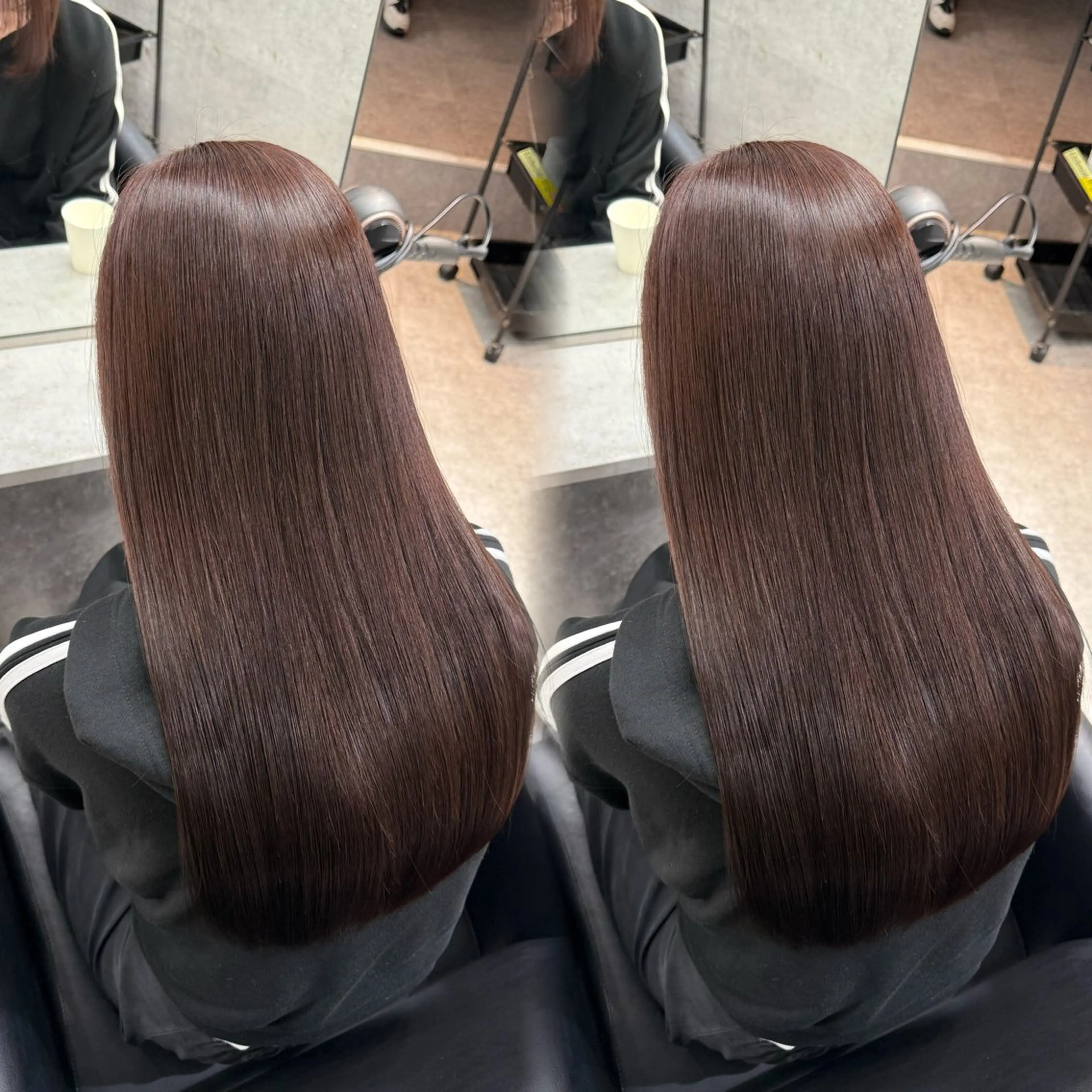 ロング カラー ベージュカラー ブリーチ 透明感カラー ブリーチなしカラー 髪質改善 ヘアカラー 新宿/髪質改善 /透け感/Sotaのヘアスタイル