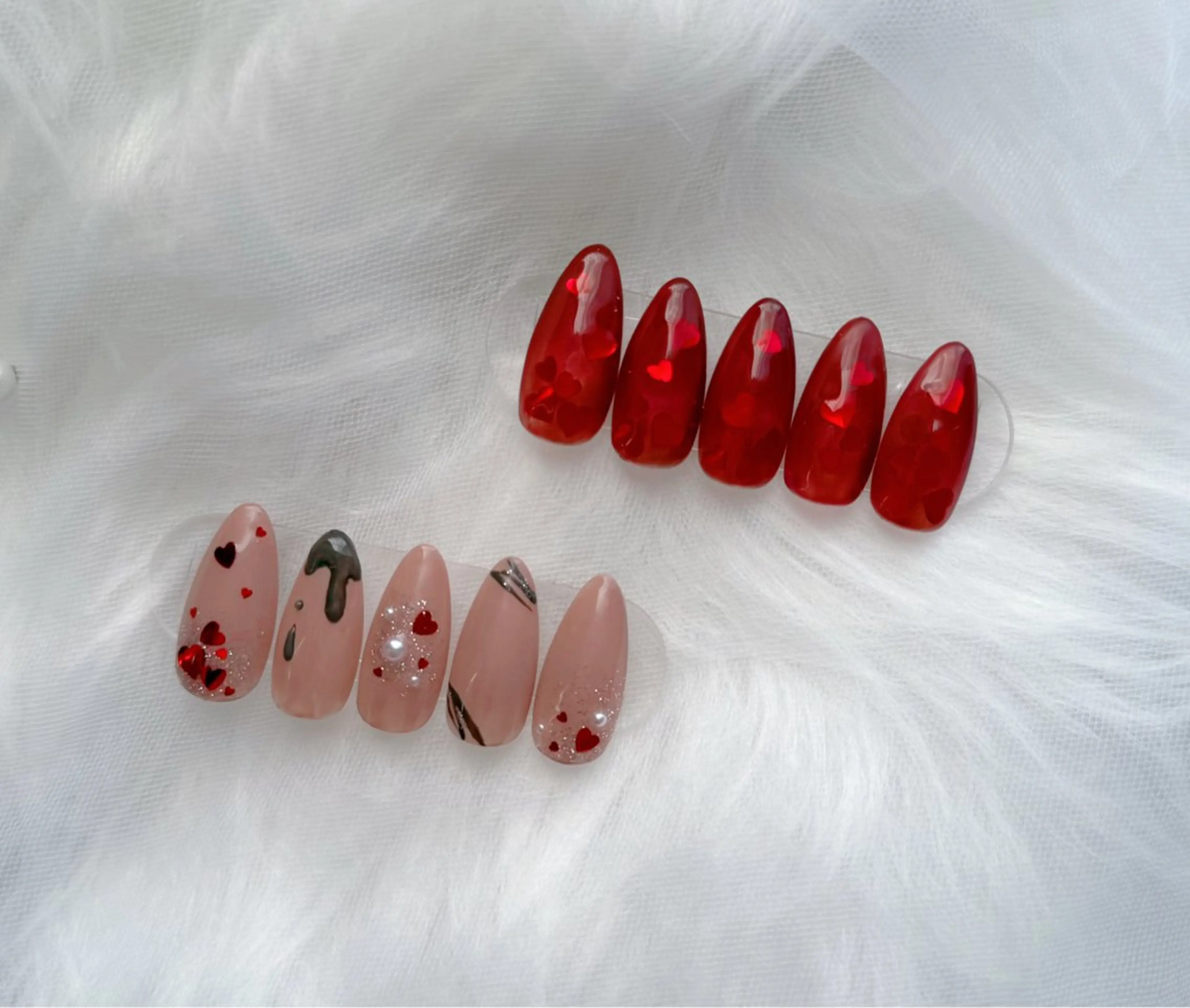 ネイル ハンドネイル mau🩵 堺筋本町ネイルサロンのネイルデザイン