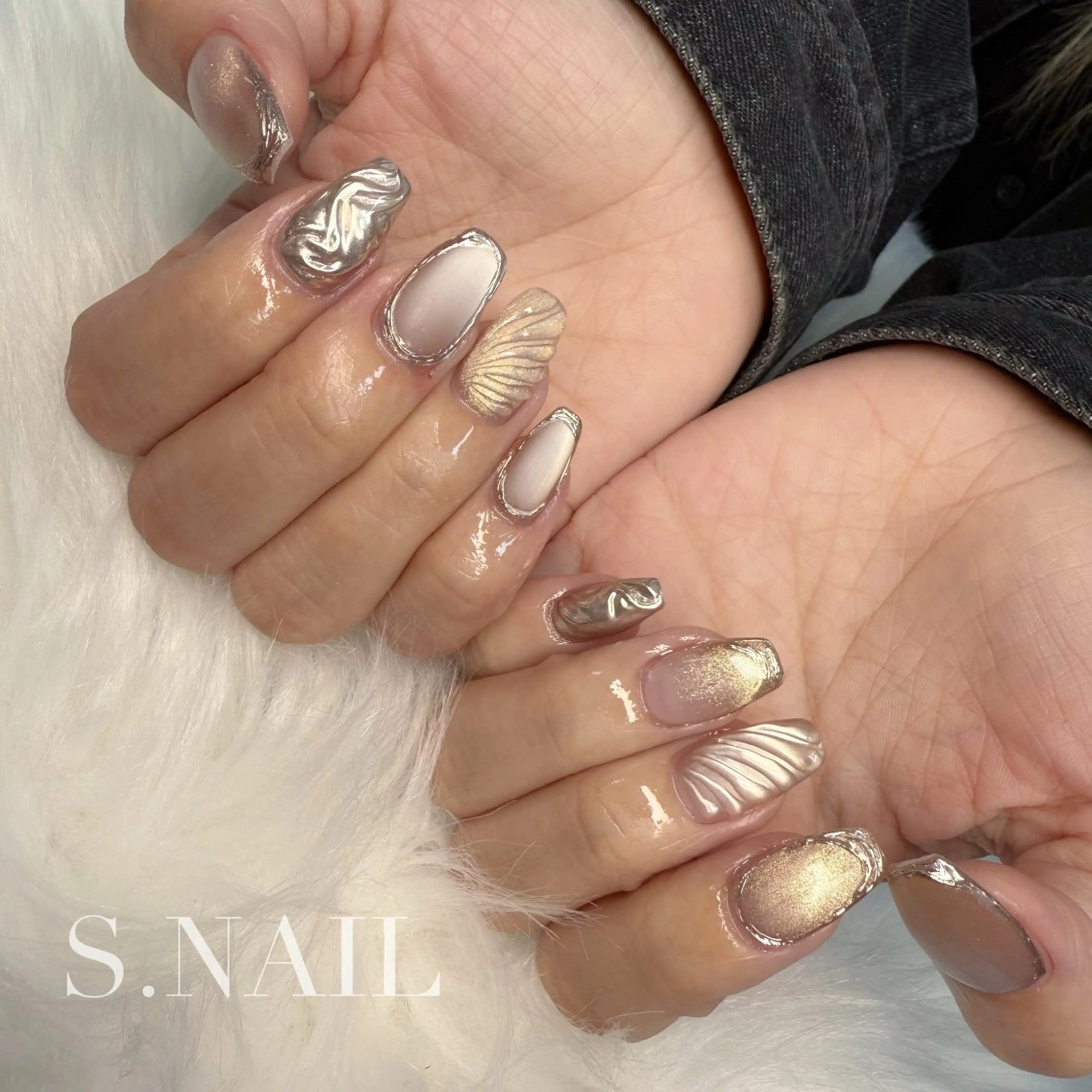 ネイル ハンドネイル S♡NAIL所属・S.NAIL Suuのネイルデザイン