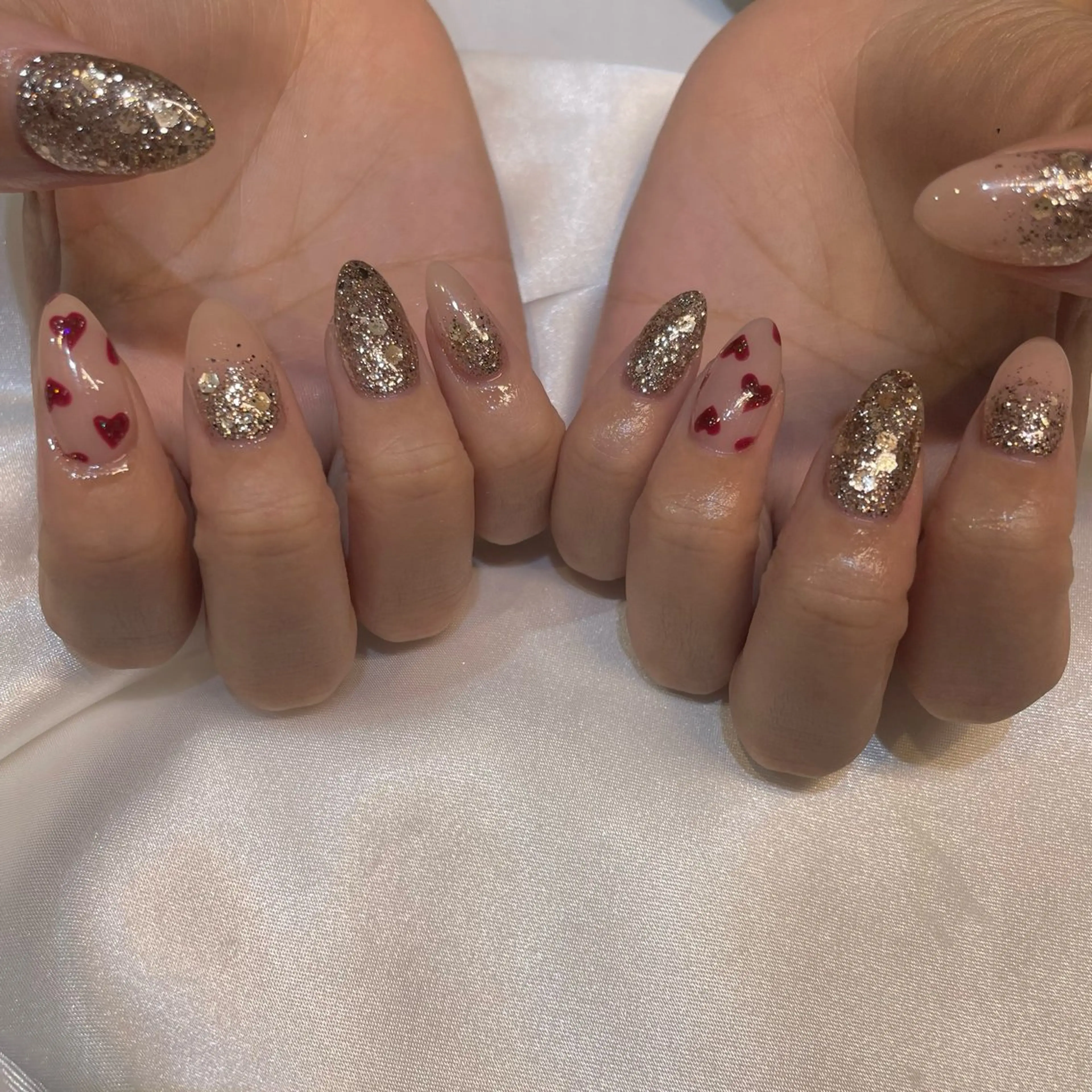 ネイル ハンドネイル 糀屋 彩奈のネイルデザイン