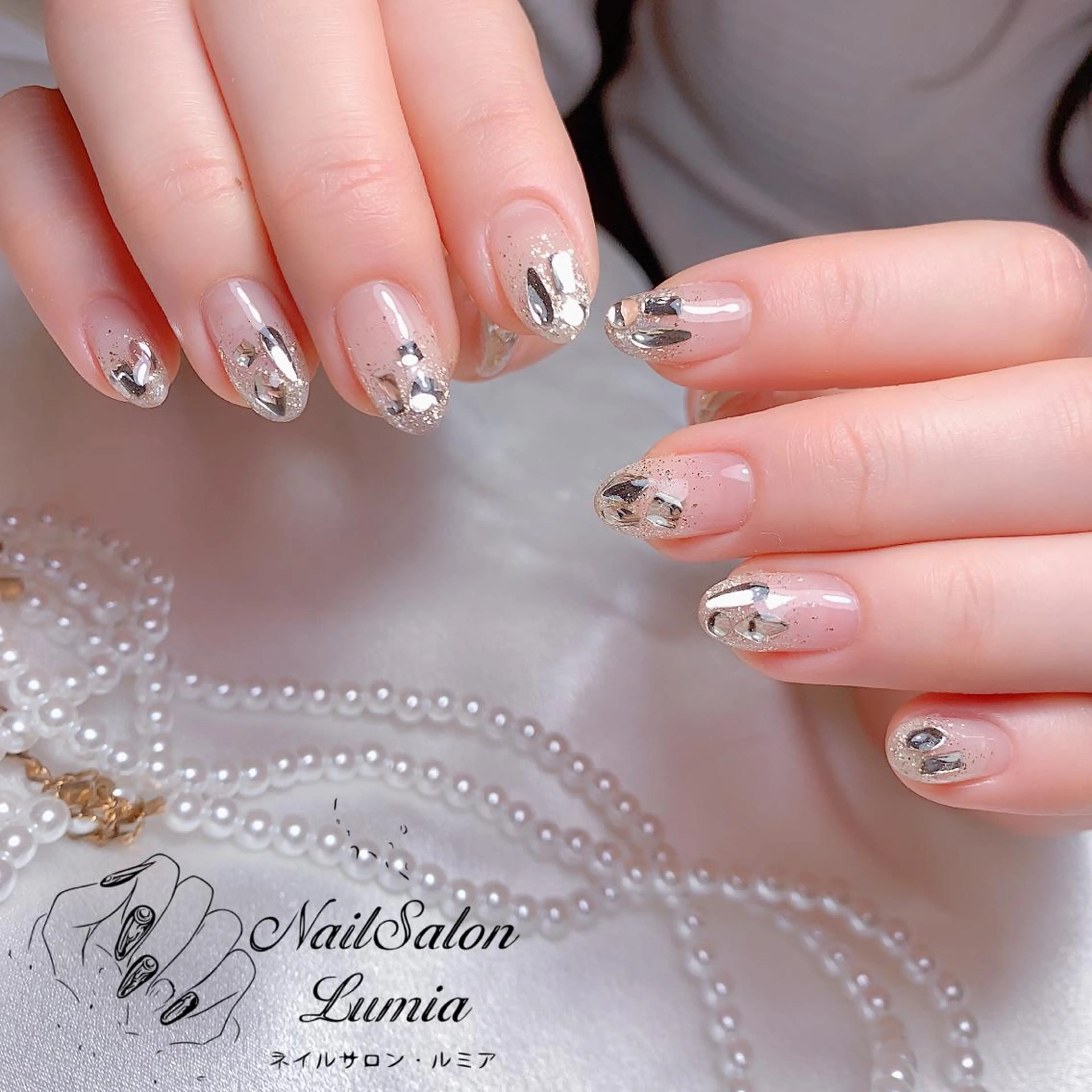 ネイル ハンドネイル ネイルサロン ルミア Lumia 店長のネイルデザイン