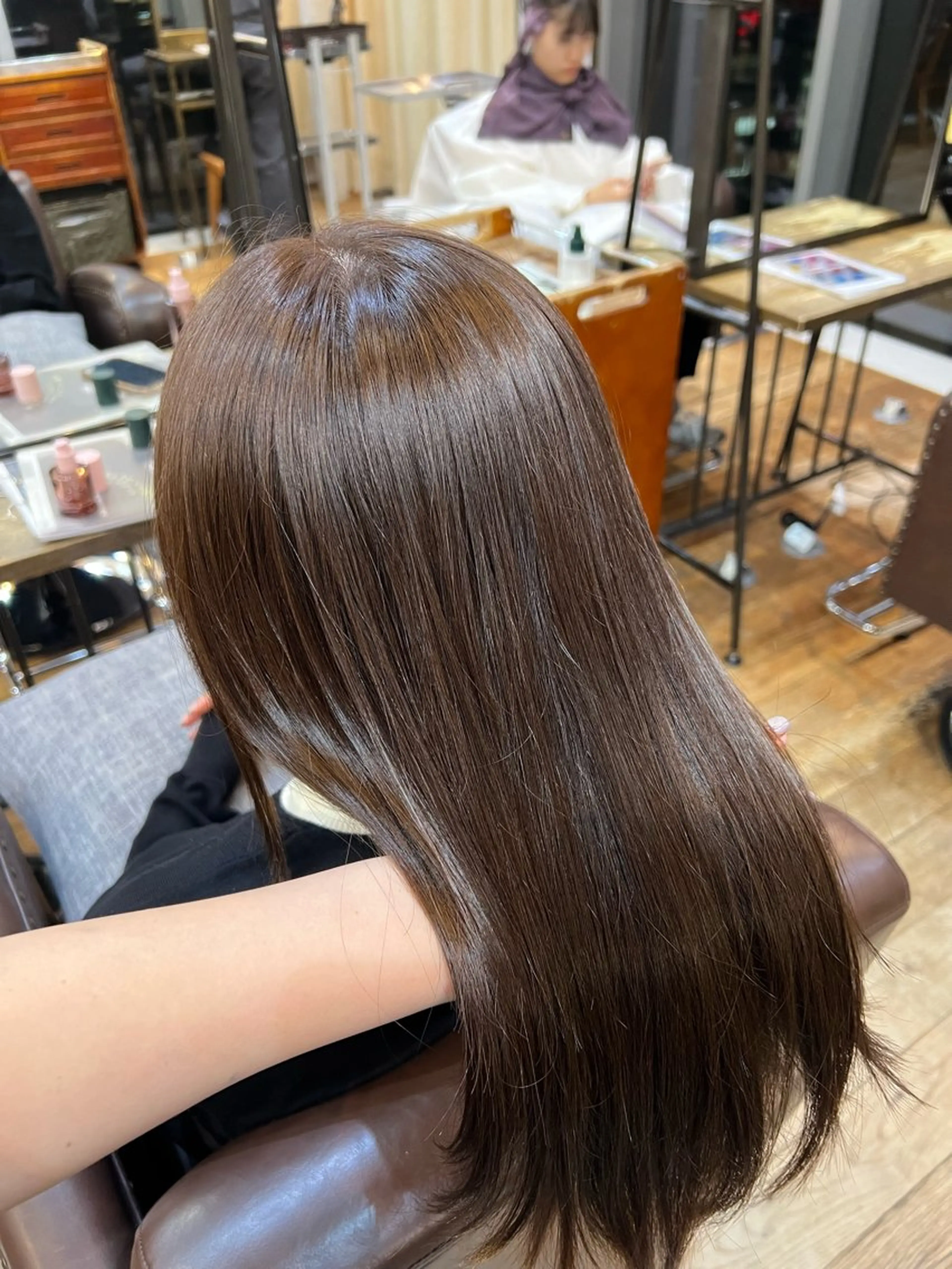 ミディアム カラー ヘアカラー トリートメント るあ/カラー /トリートメント🫧のヘアスタイル