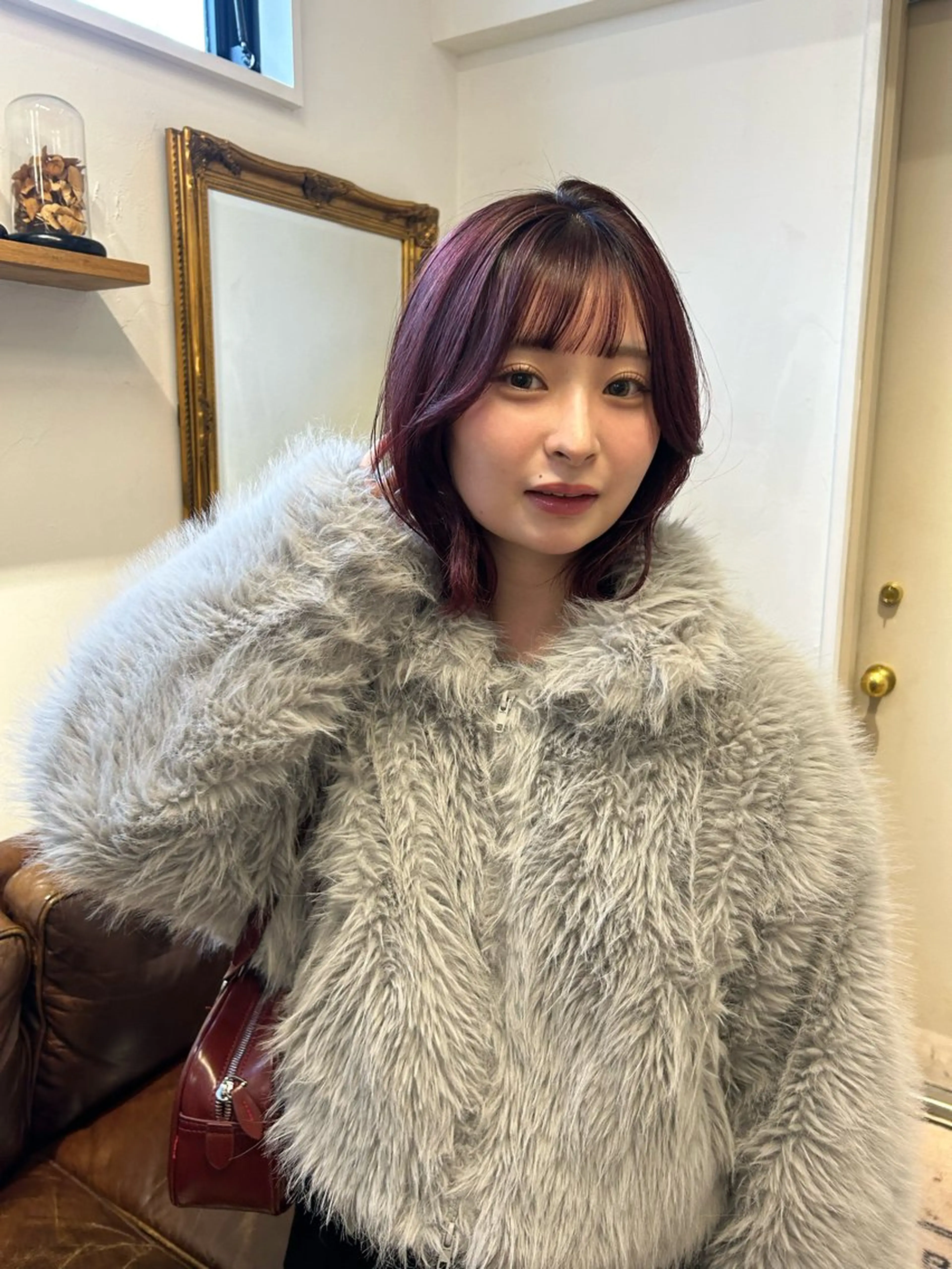 ミディアム カラー ヘアカラー じゅわっと暖色カラー 🍊Moemiのヘアスタイル