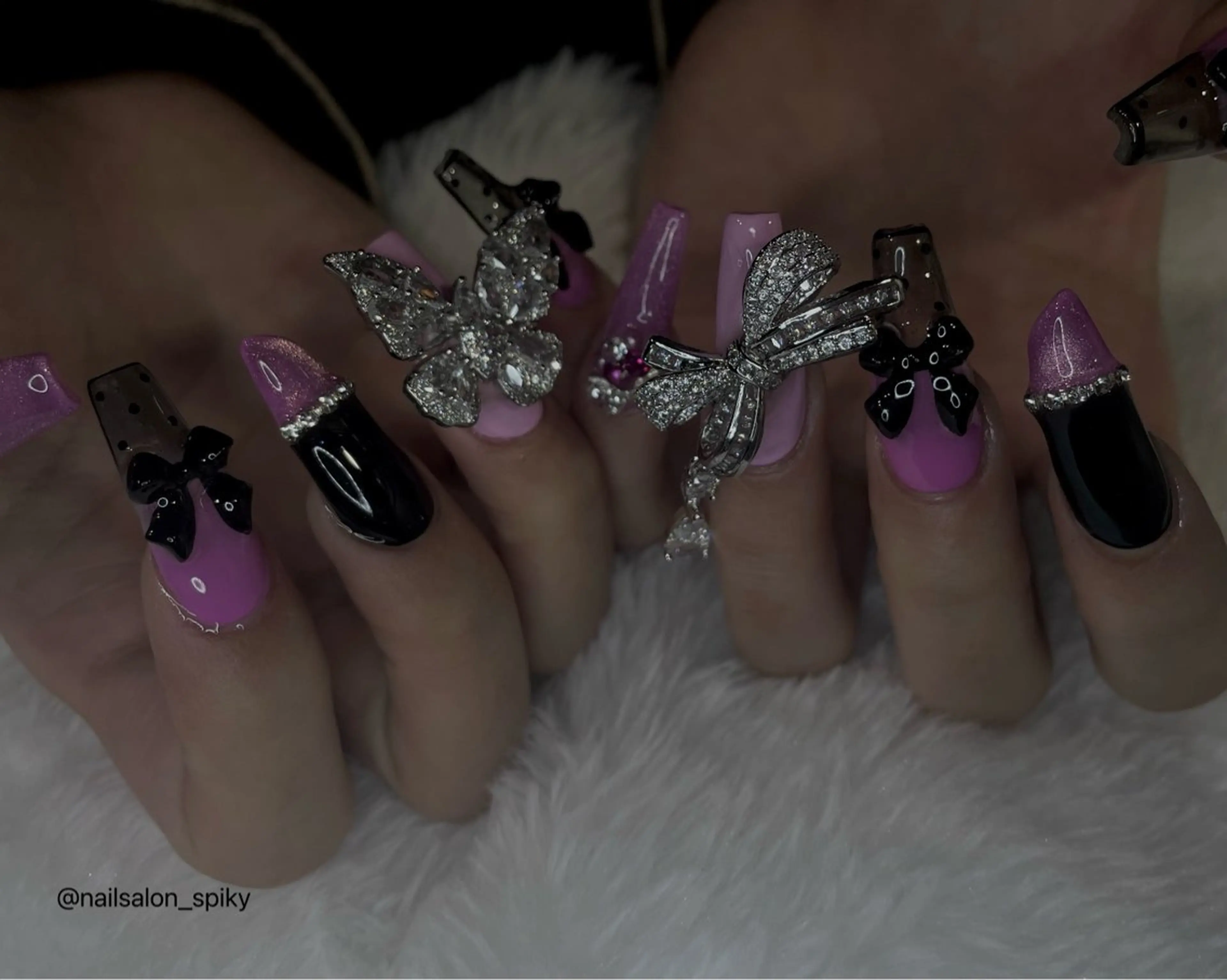 ネイル Spiky とうげ ふうかのネイルデザイン