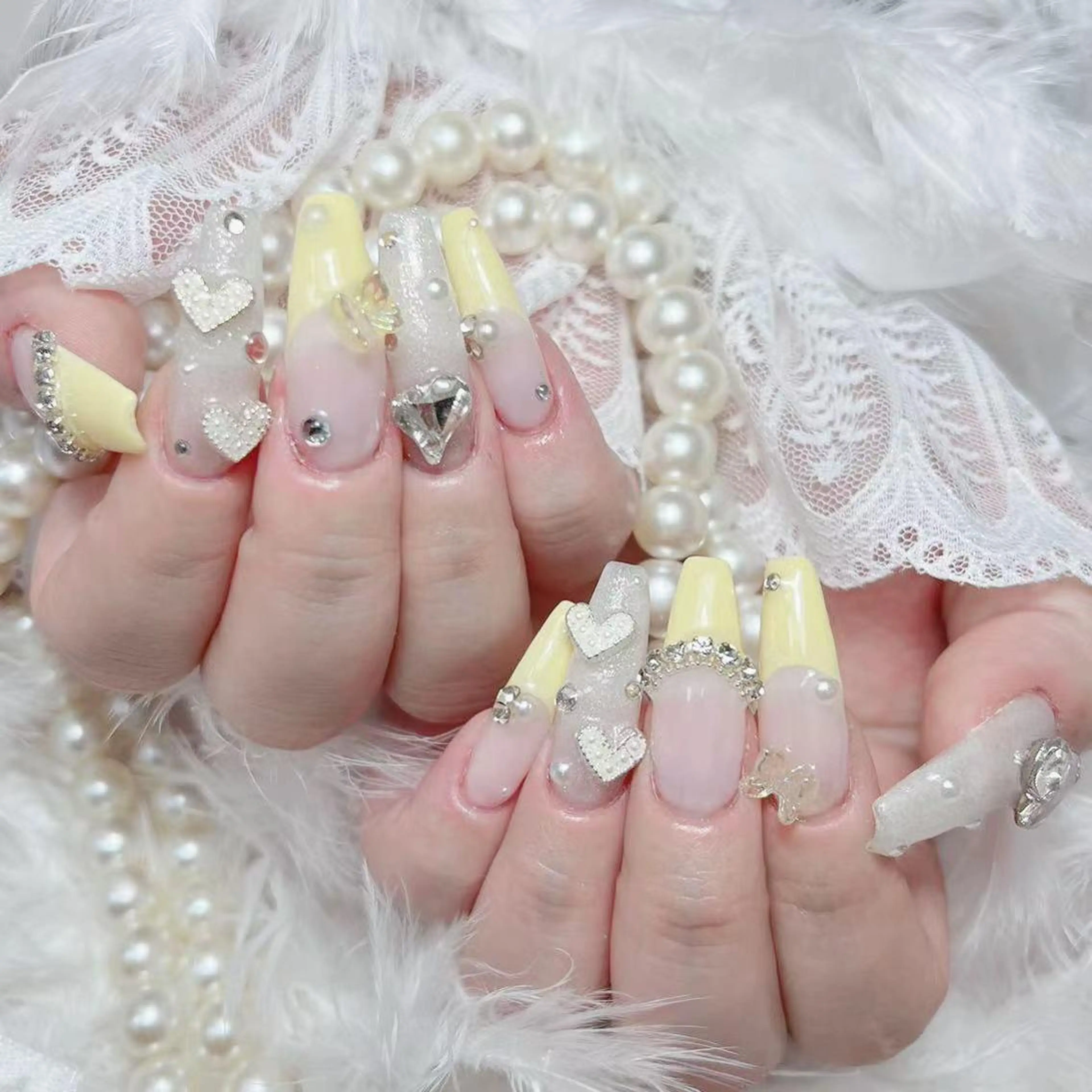 ネイル 持ち込み スカルプネイル Mio ⛱のネイルデザイン