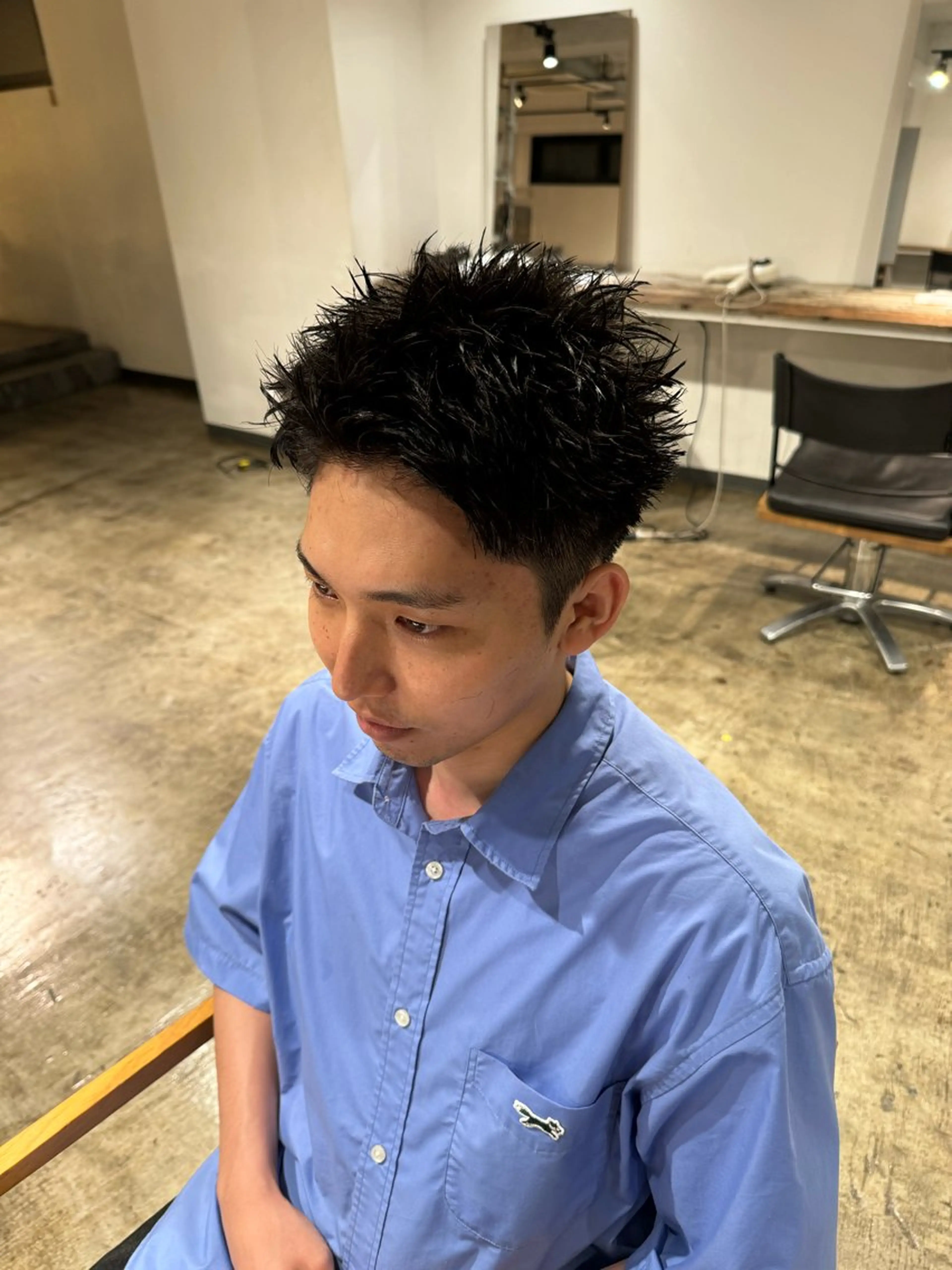 ショート メンズケアブリーチ 特化🔥村田のヘアスタイル