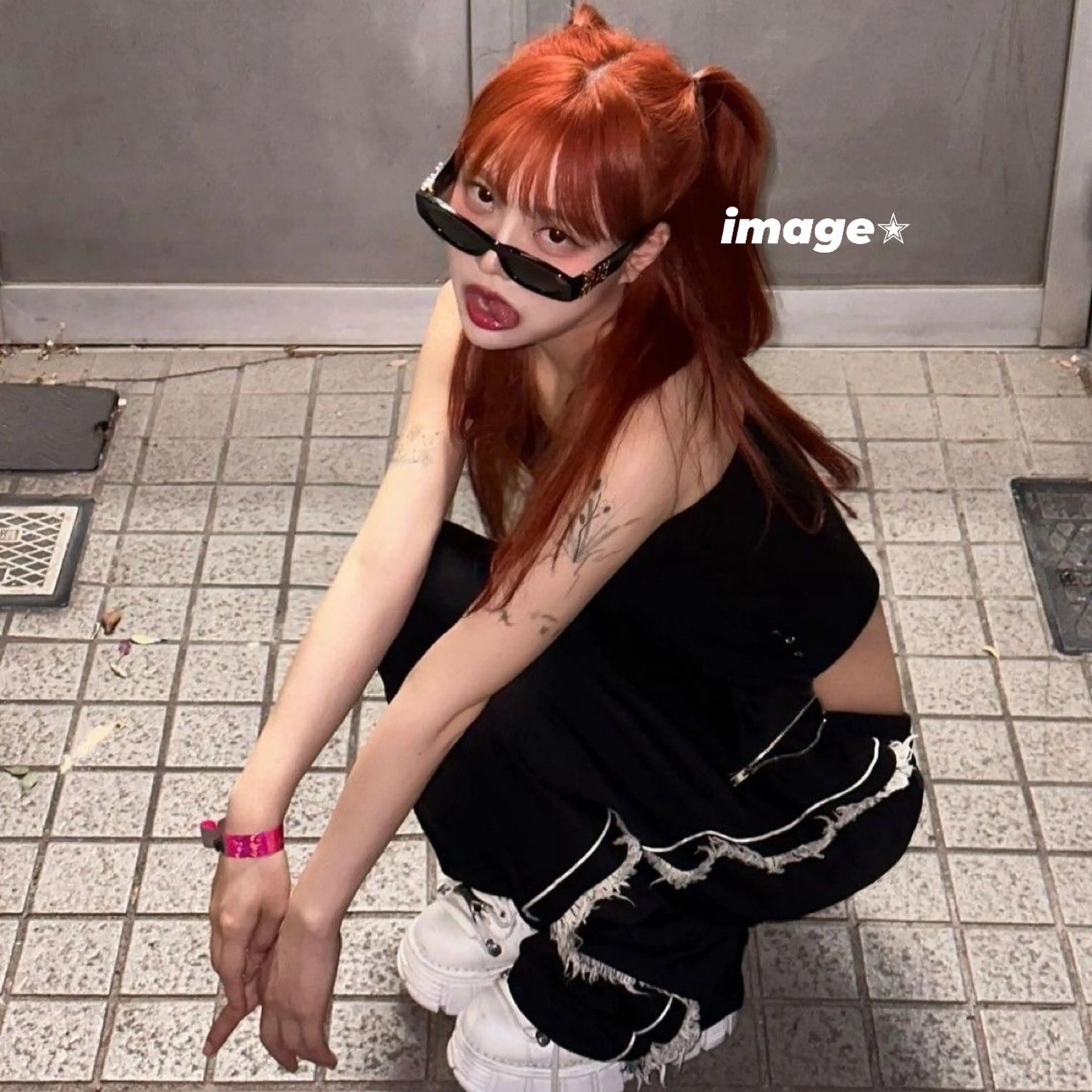 カラー 暖色/韓国ストリート /MIKAGE🩶のヘアスタイル