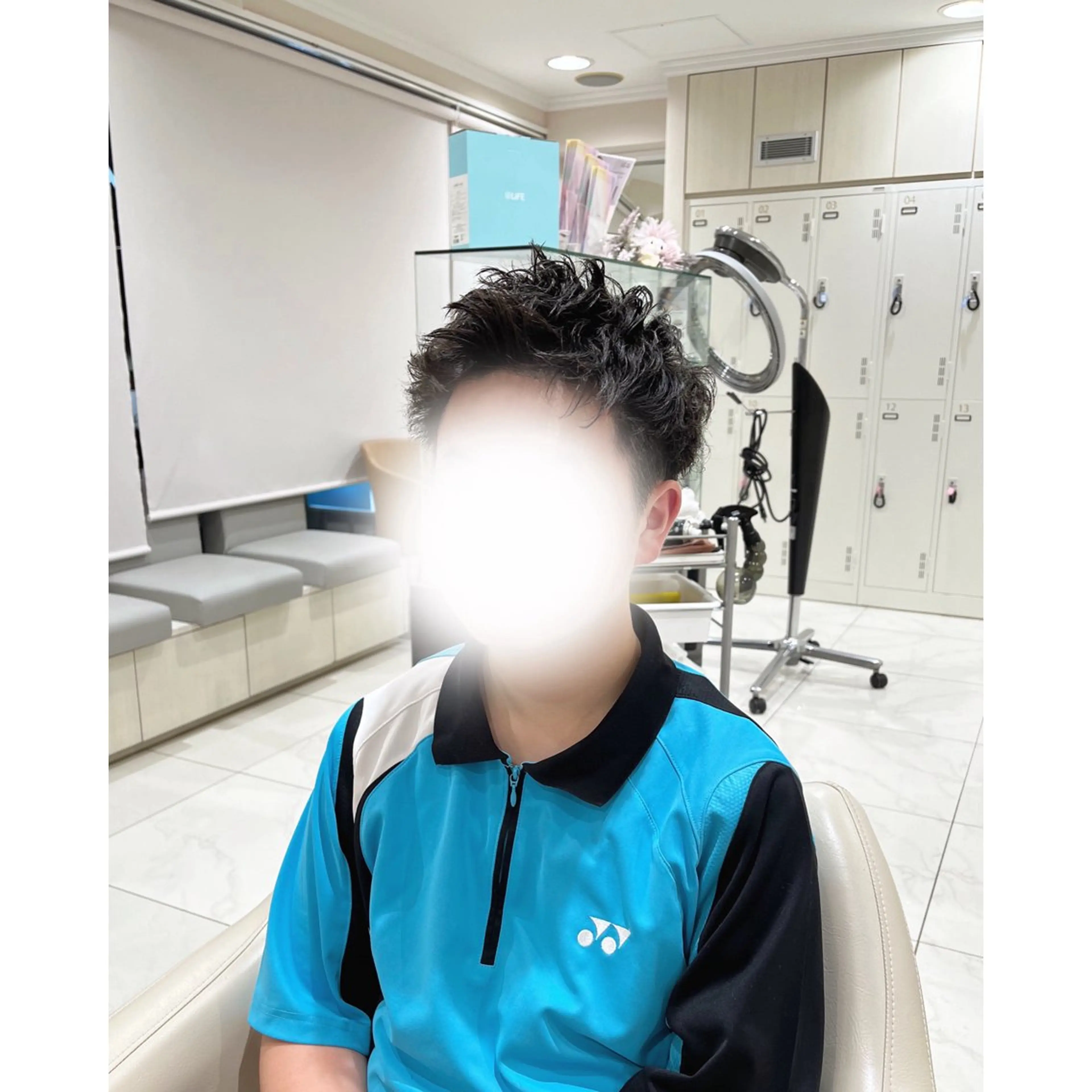 パーマ メンズ カット 韓国ヘア 🎀中川綾乃🎀のヘアスタイル