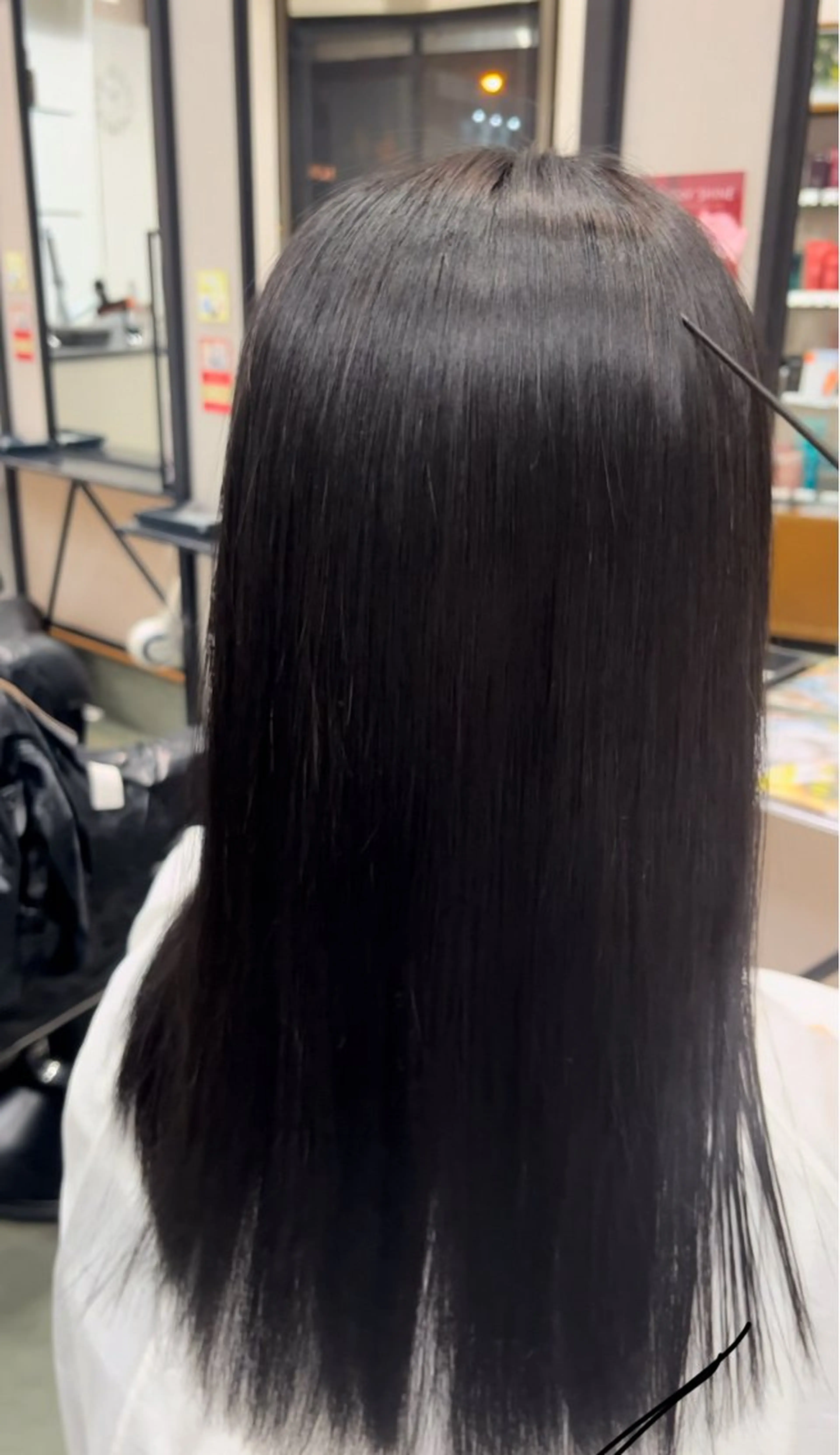 パーマ ストレートパーマ 山内 友里菜のヘアスタイル