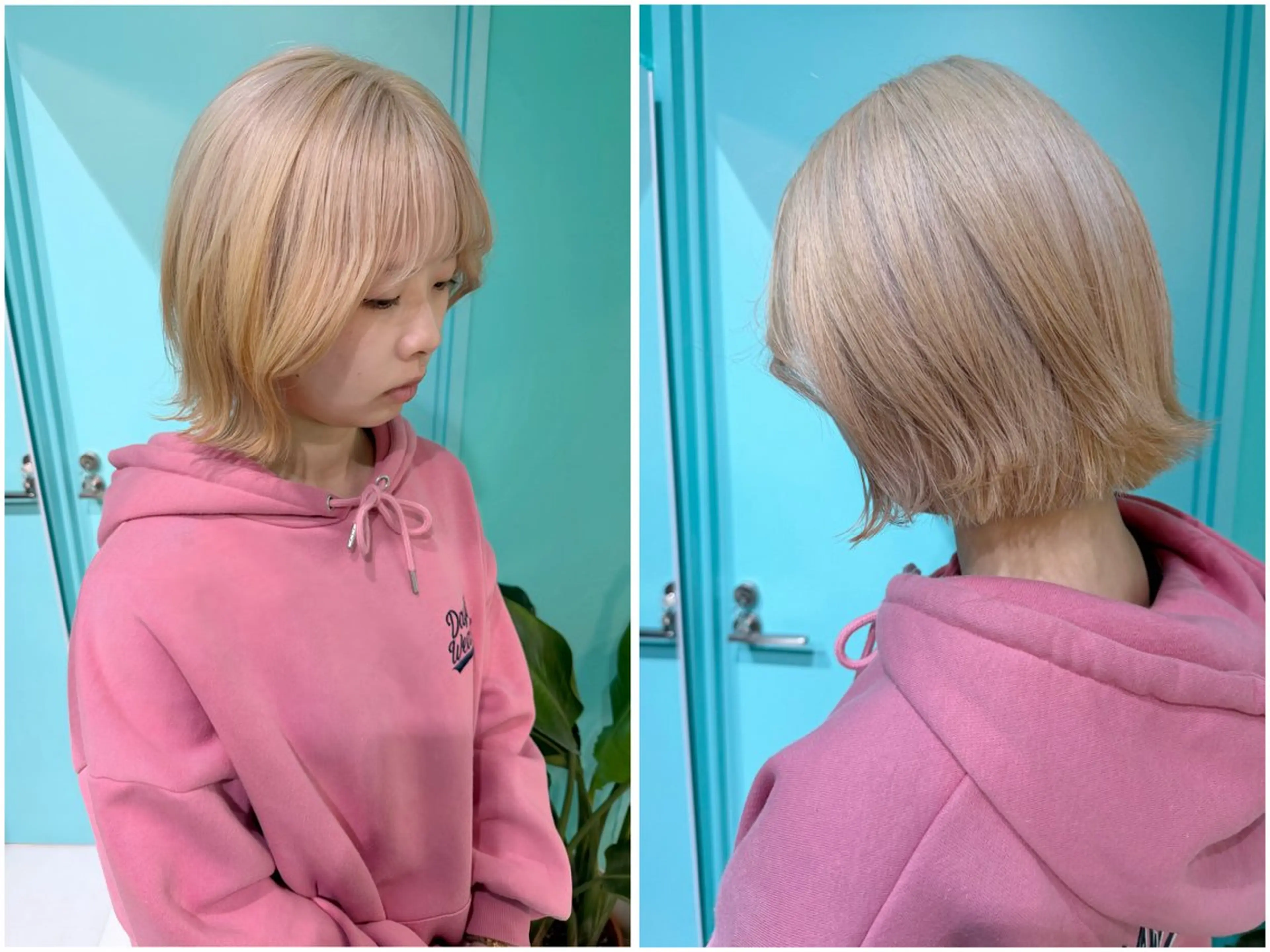 ショート カラー ベージュカラー ブリーチ ダブルカラー ホワイトベージュ カット ヘアカラー 🫧ショート/ボブ 池袋西口・泡渕✂️のヘアスタイル