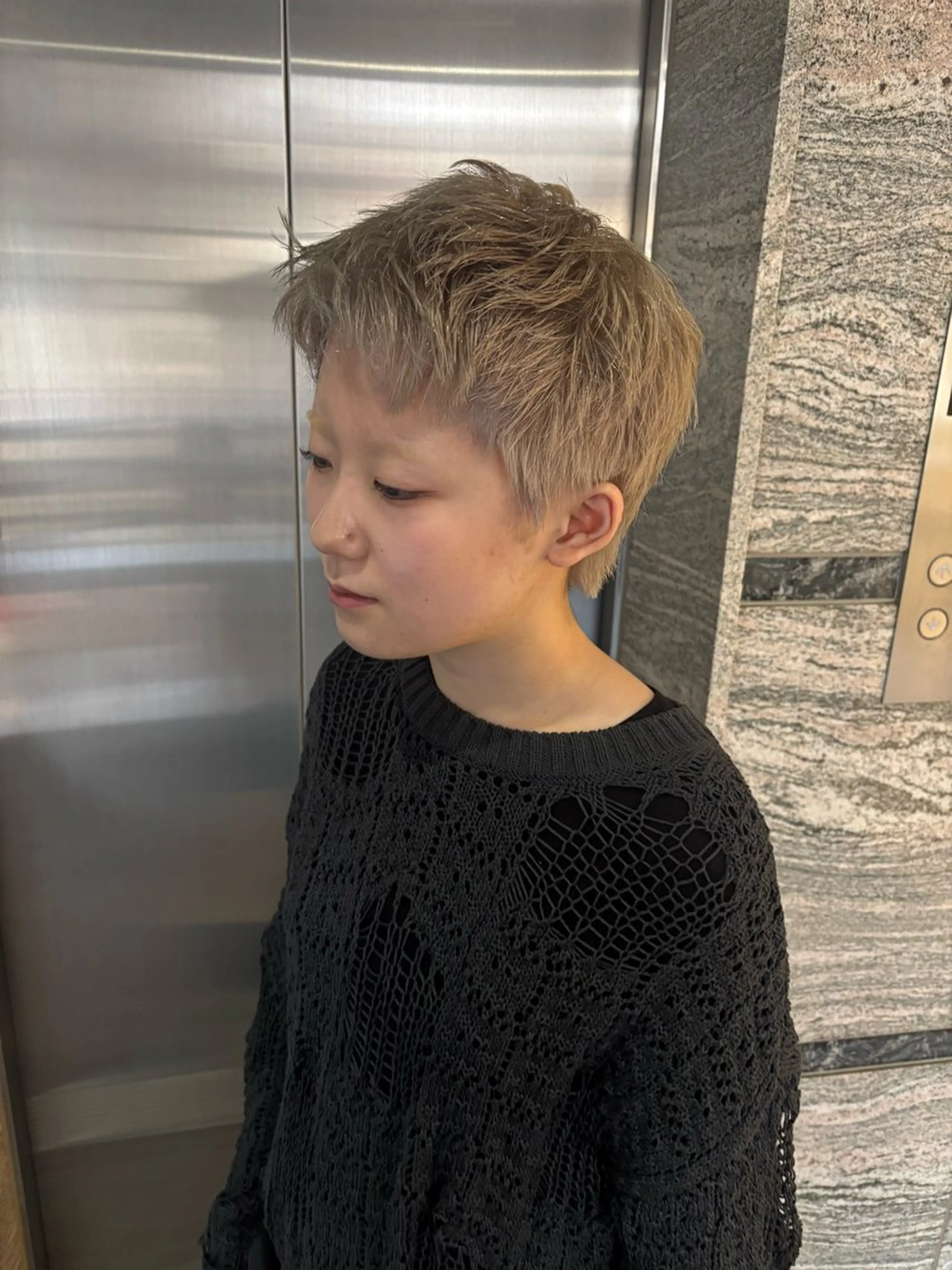 ショート カラー カット ヘアカラー satsuki 暖色・ブラウンカラーのヘアスタイル