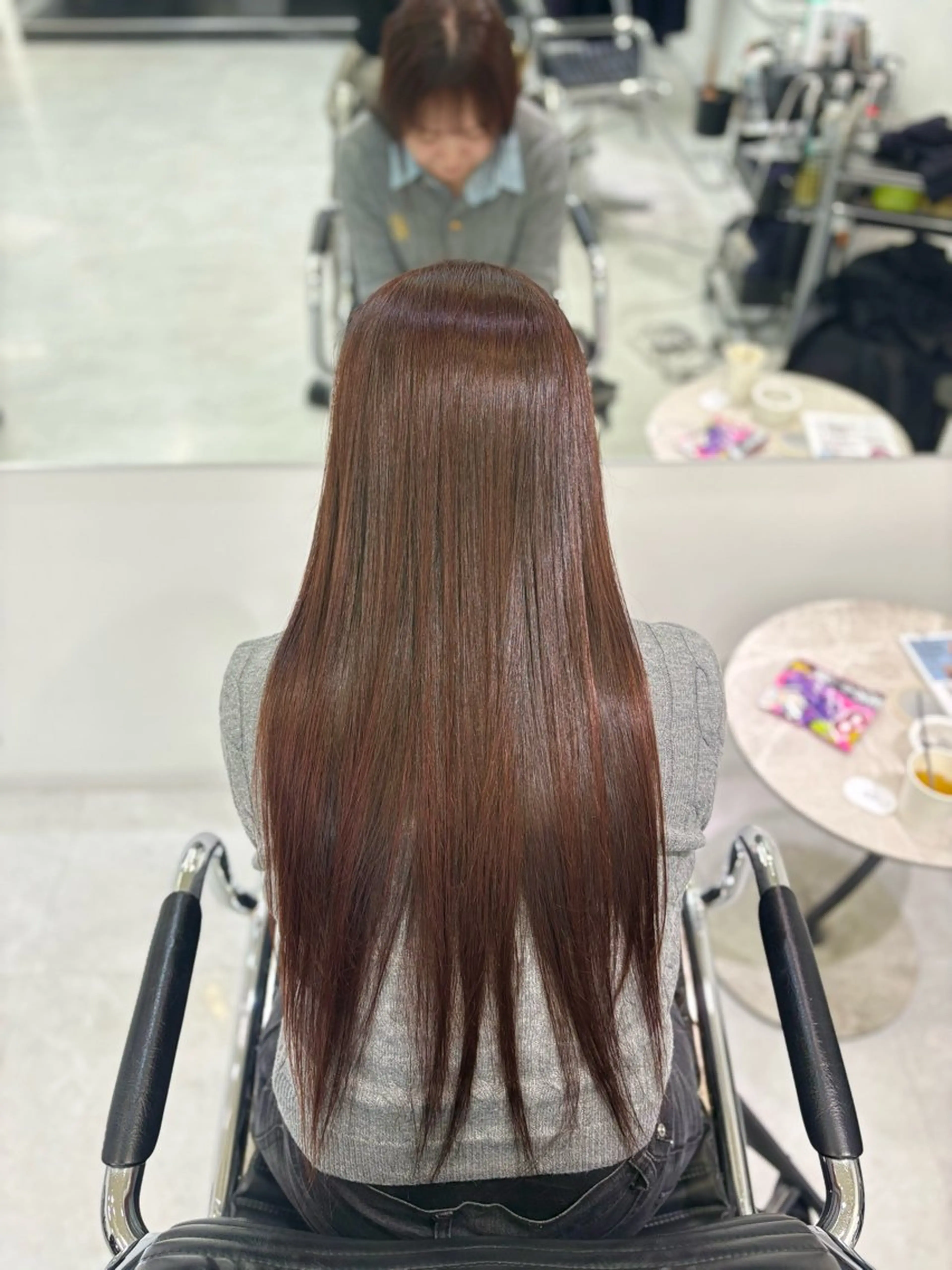 ロング ヘアカラー 赤み消し/透明感/ SOMAのヘアスタイル