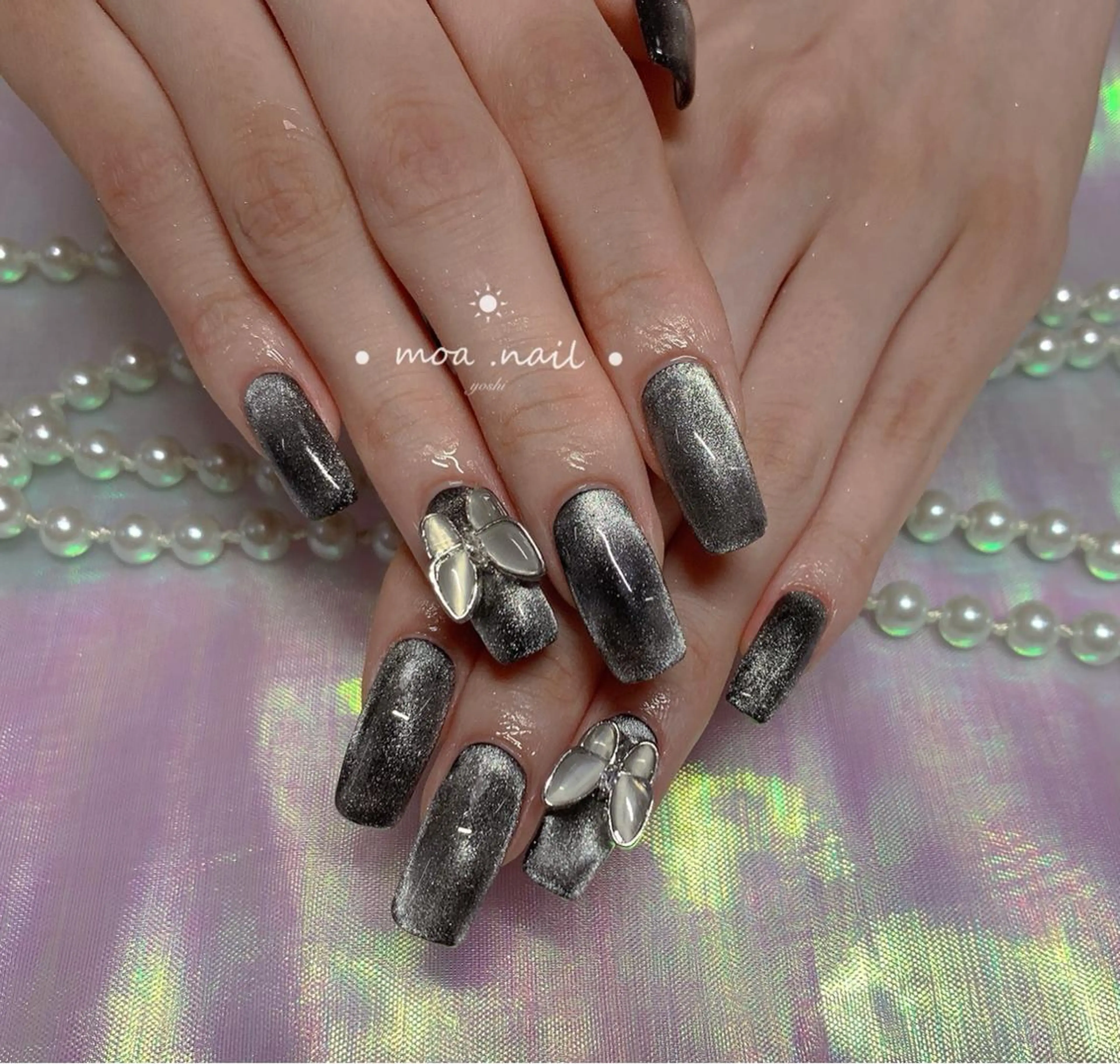 ネイル スカルプネイル MOA NAIL所属・MoaNail🫶 Yoshiのネイルデザイン