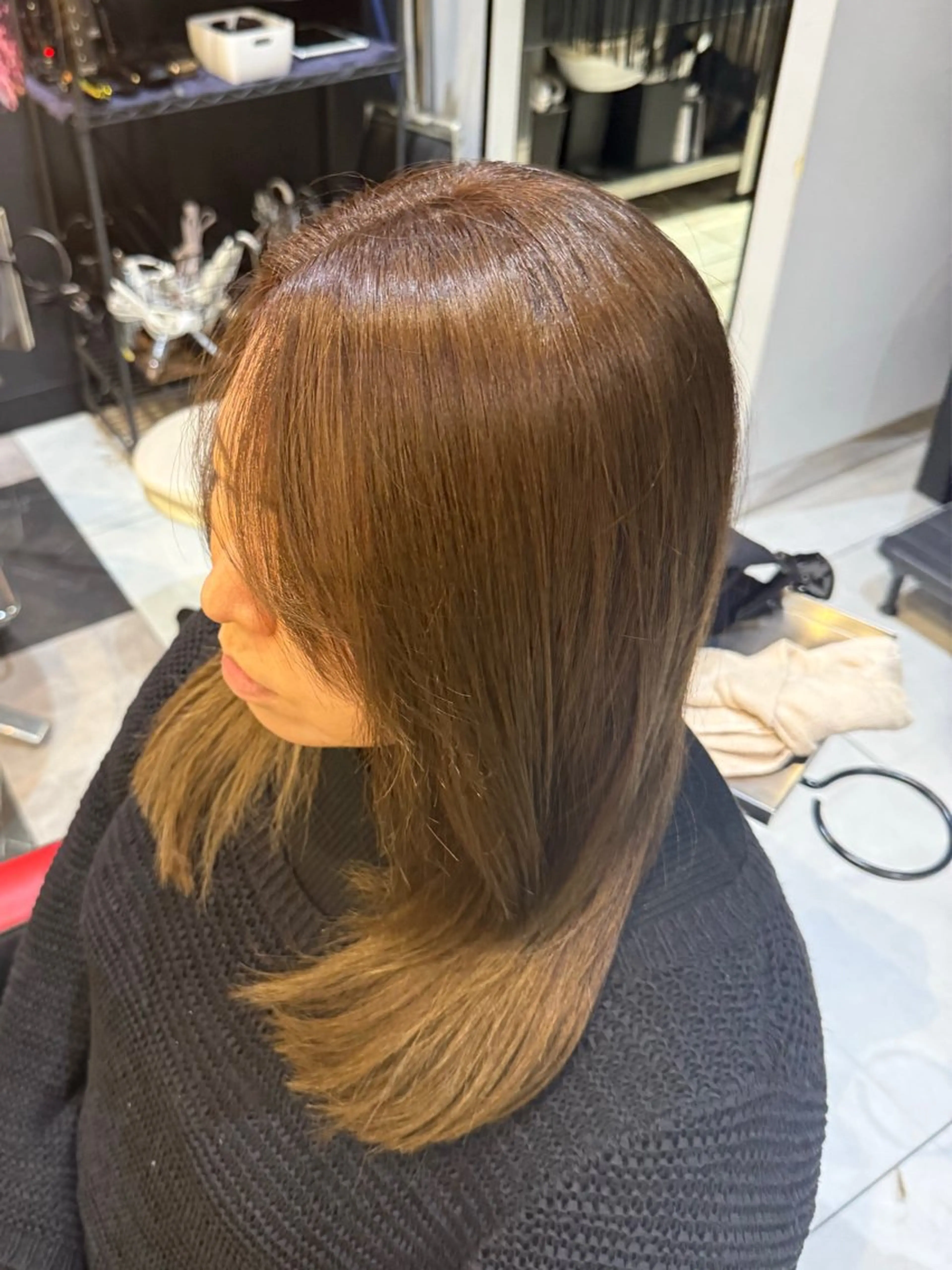 ミディアム カット トリートメント レディースモデル募集 /メンズパーマ/海斗のヘアスタイル