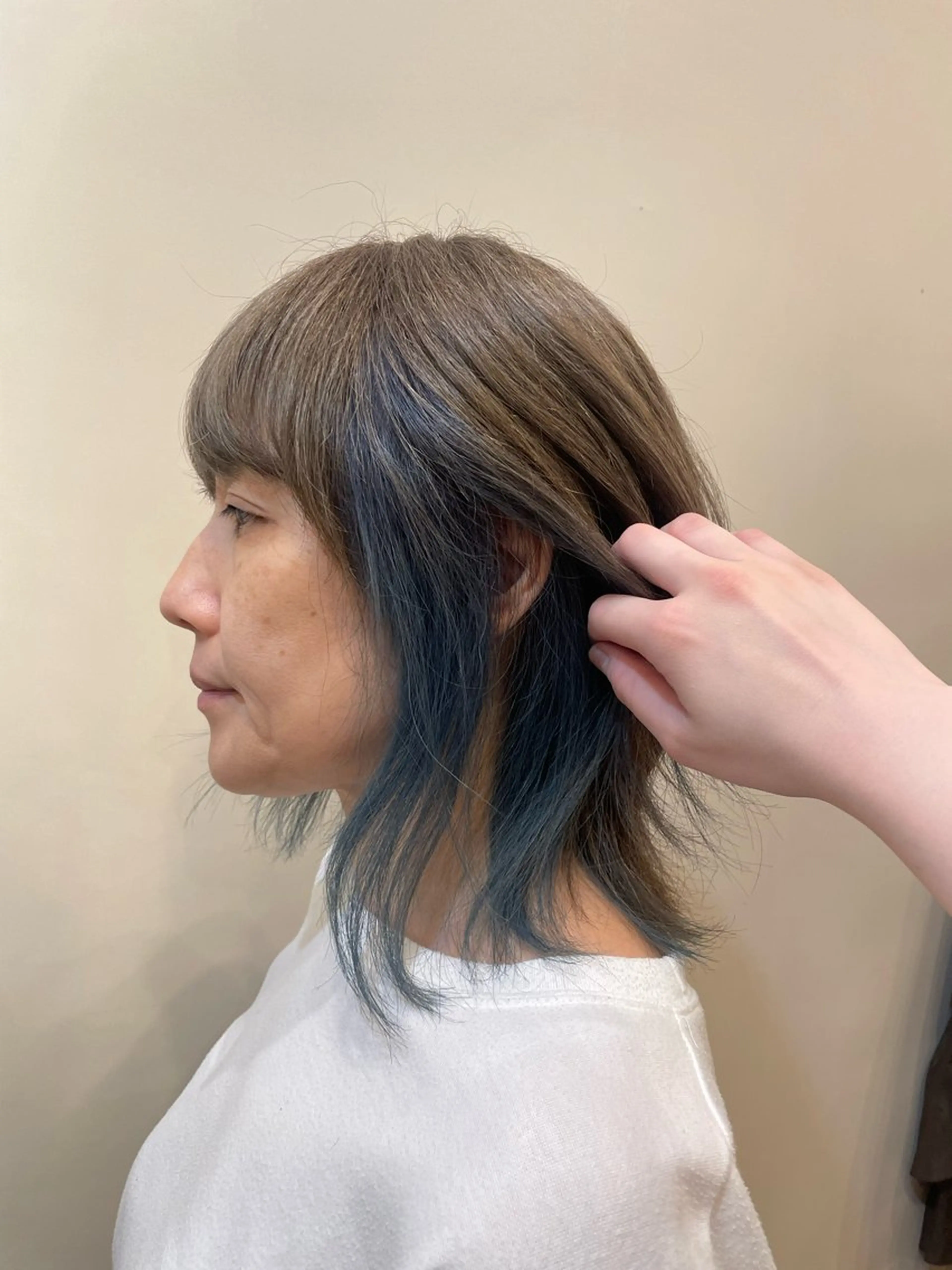 カラー 白髪ケア  BAUM まやのヘアスタイル