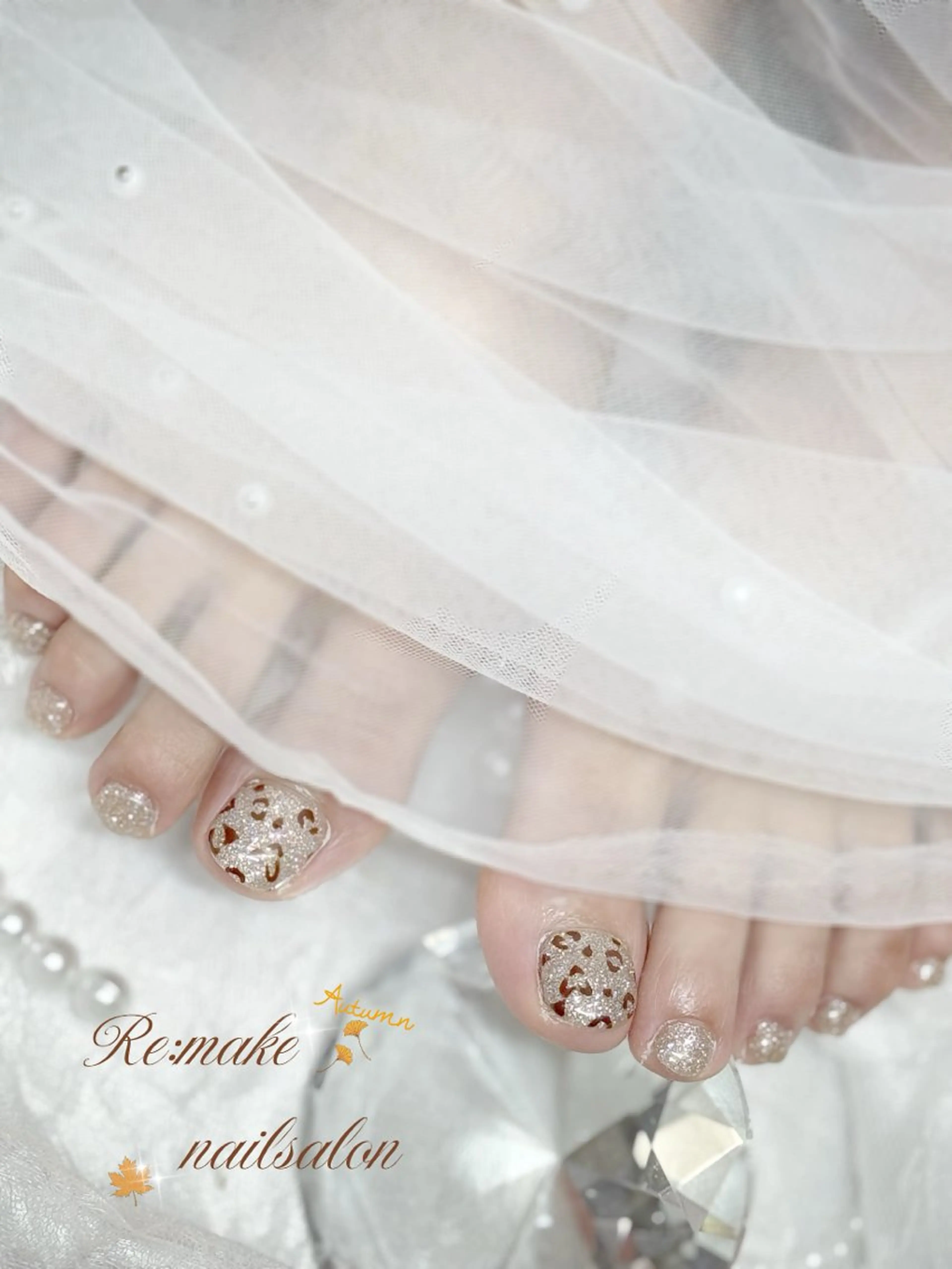 ネイル アートネイル フットネイル フットネイル Suetake Shuriのネイルデザイン