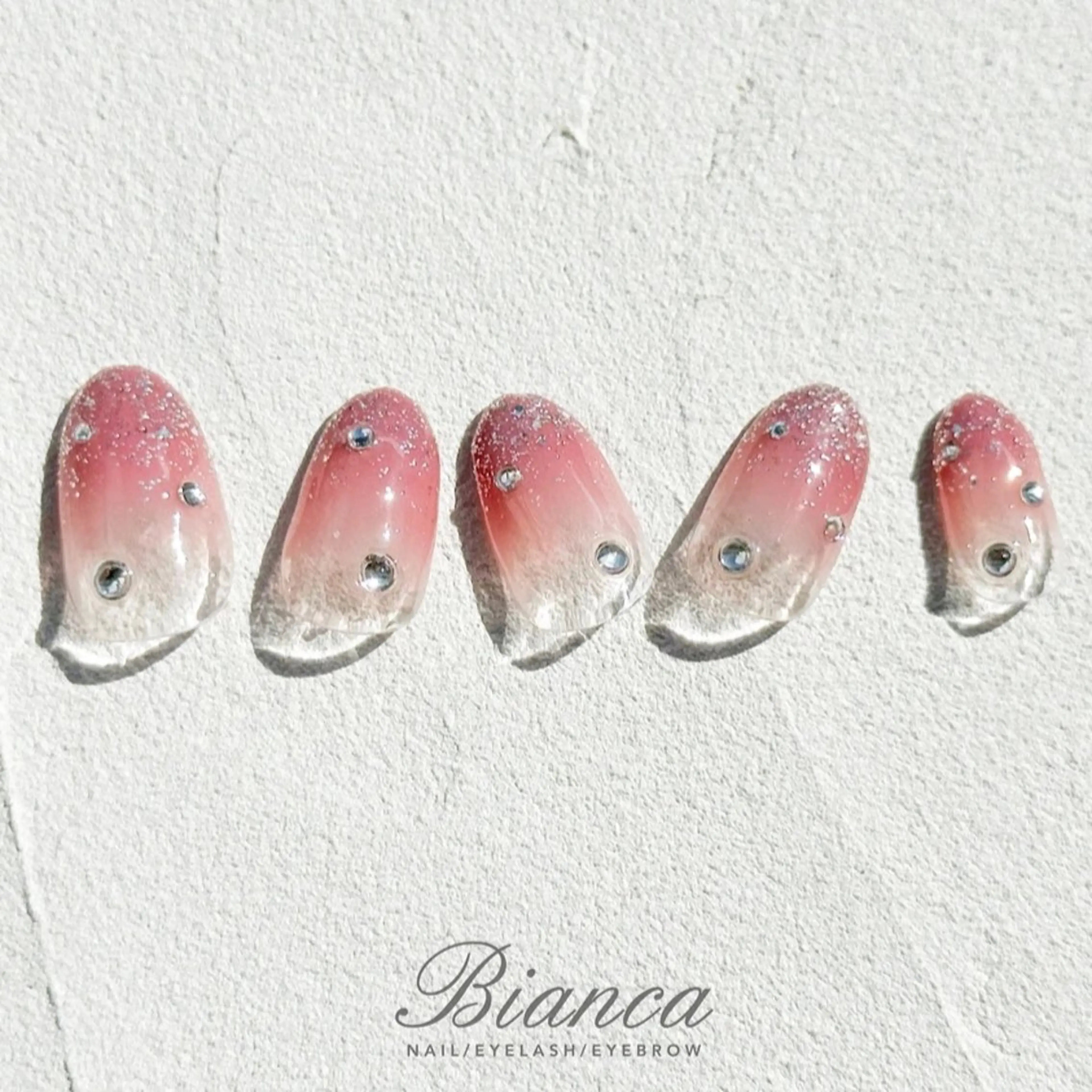 ネイル アートネイル フットネイル フレンチネイル ジェルネイル グラデーション Bianca市ヶ谷店 Aiuraのネイルデザイン