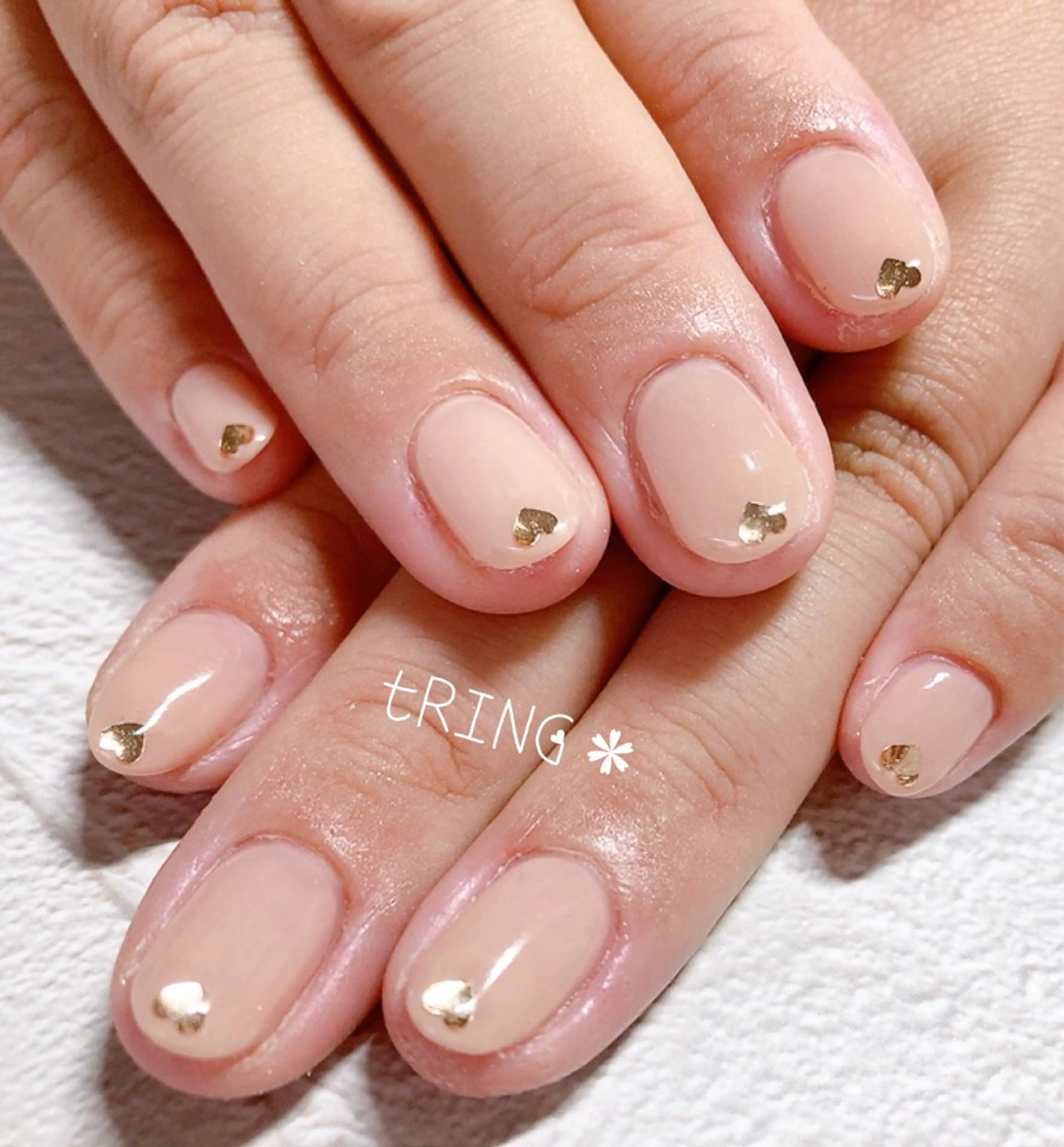 ネイル ハンドネイル tRING＊ しいの木台のネイルデザイン