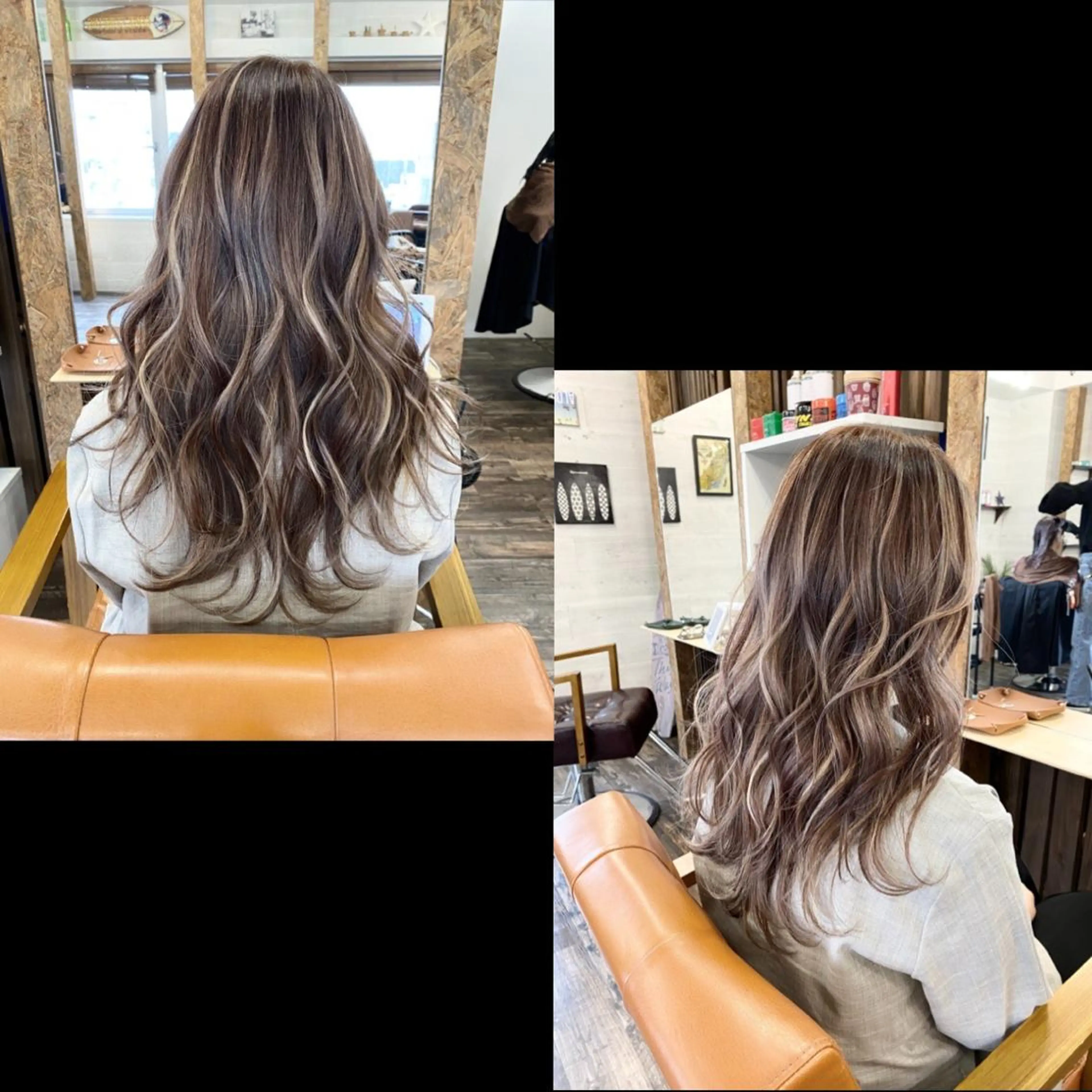 ミディアム カラー ヘアカラー ✯カラー&編み込み エクステ✯池田智博✯のヘアスタイル