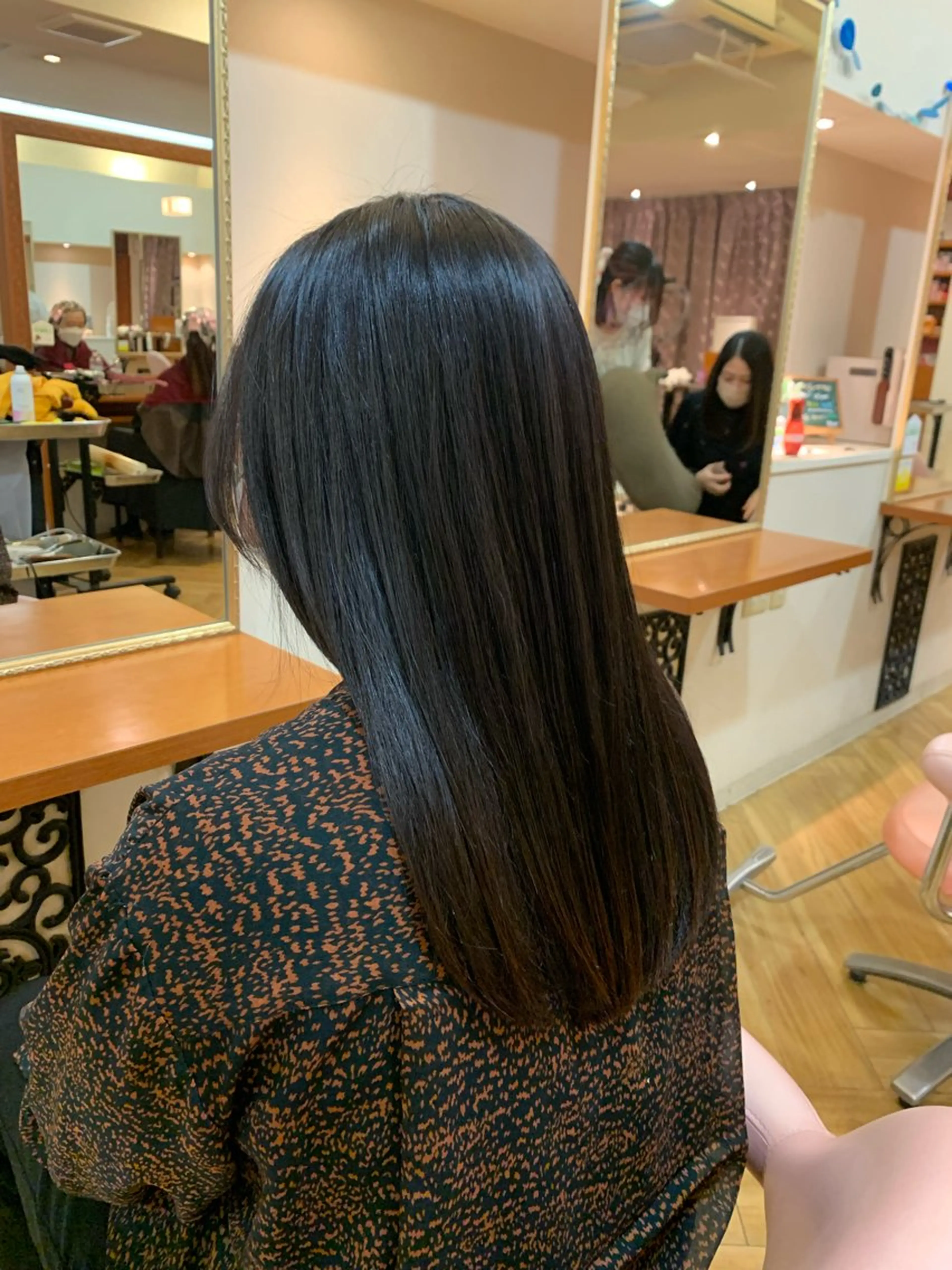 ロング カット 縮毛矯正 トリートメント STELLA所属・髪質改善/縮毛矯正 /菊田将成のヘアスタイル