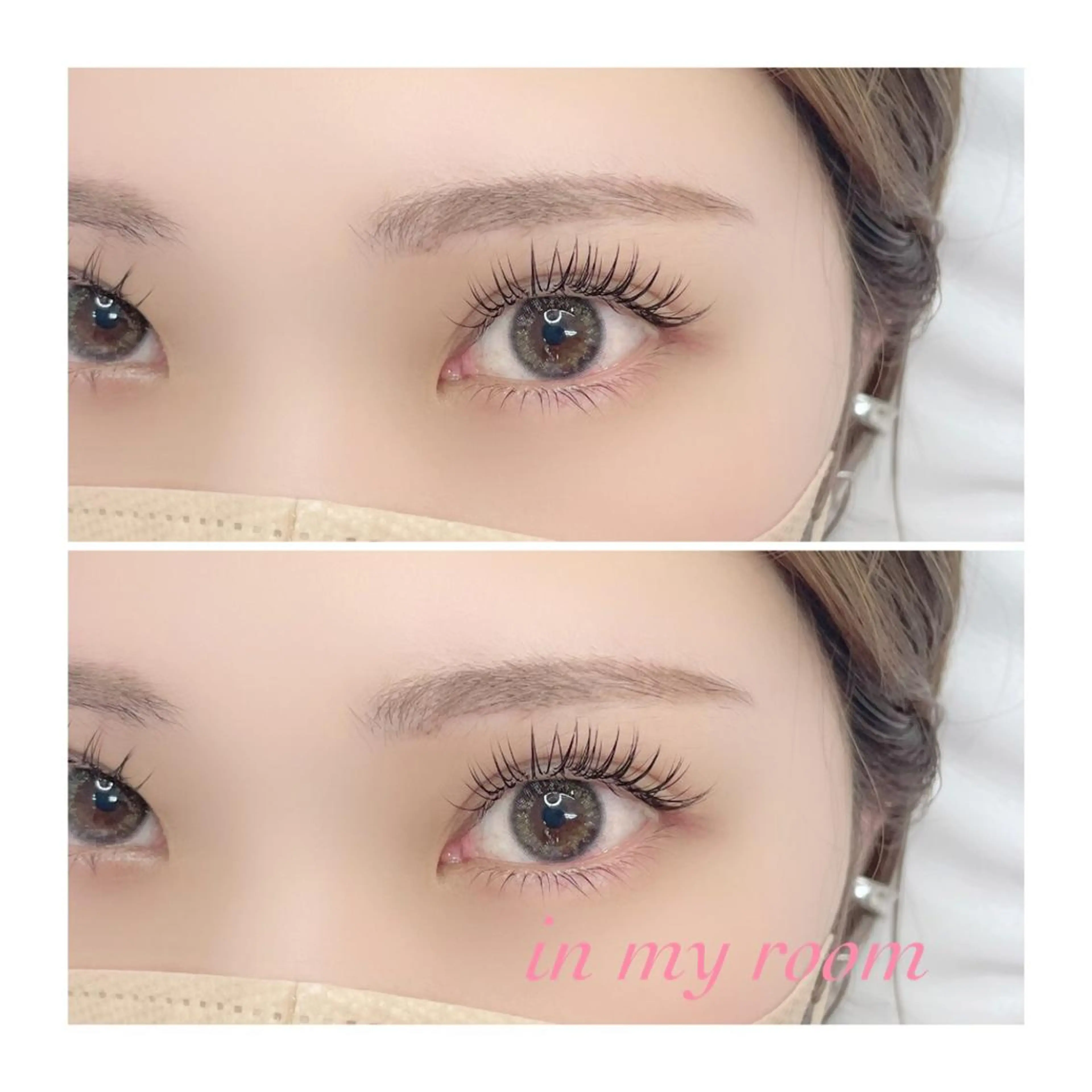 マツエク・マツパ マツエク ☽𝘀𝗵𝗶 𝘀𝗵𝗶☽のマツエク・マツパデザイン