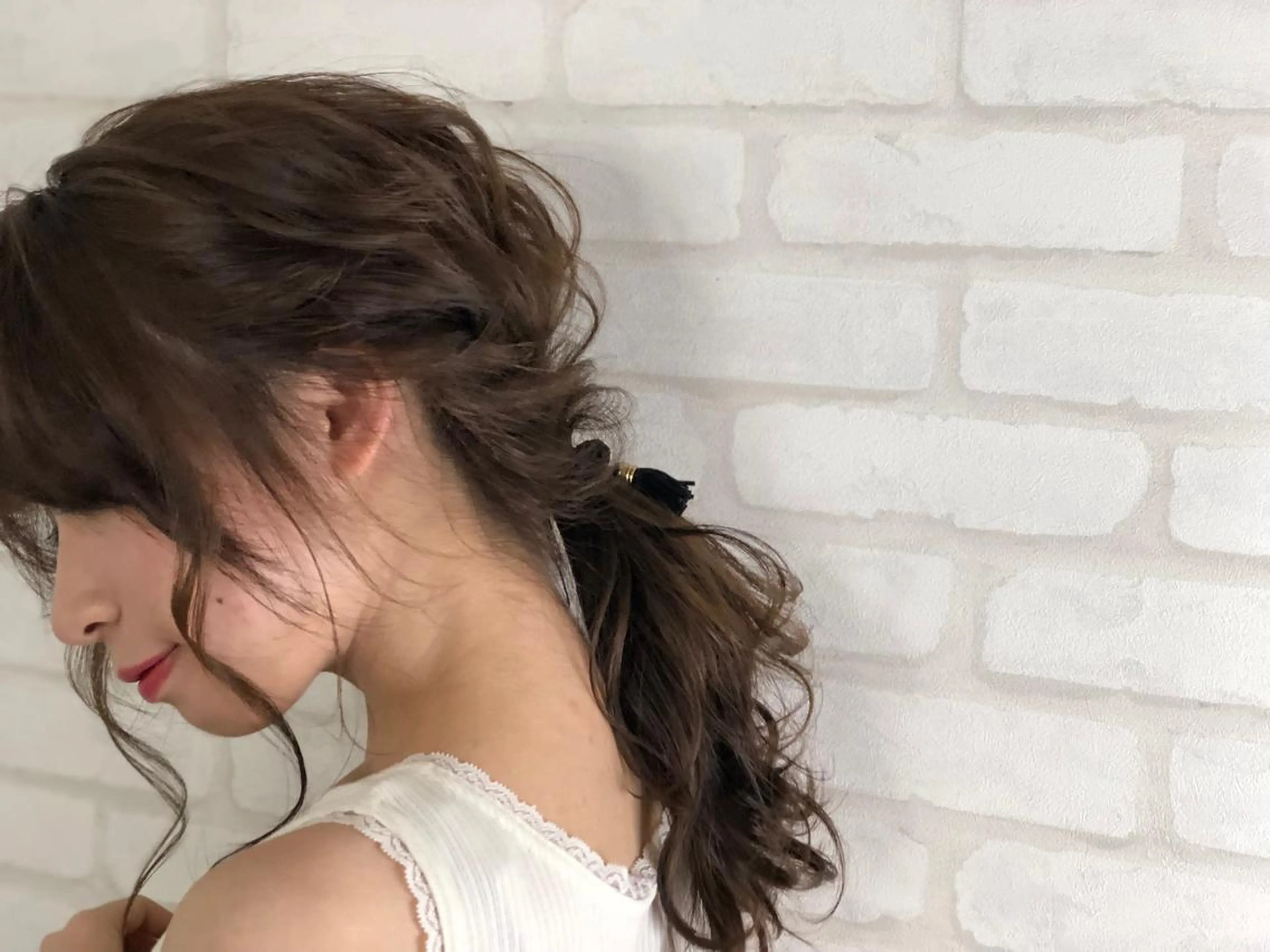 ミディアム カラー パーマ ヘアアレンジ メンズ キッズ ネイル マツエク・マツパ カット ヘアカラー トリートメント premier modelsのヘアスタイル