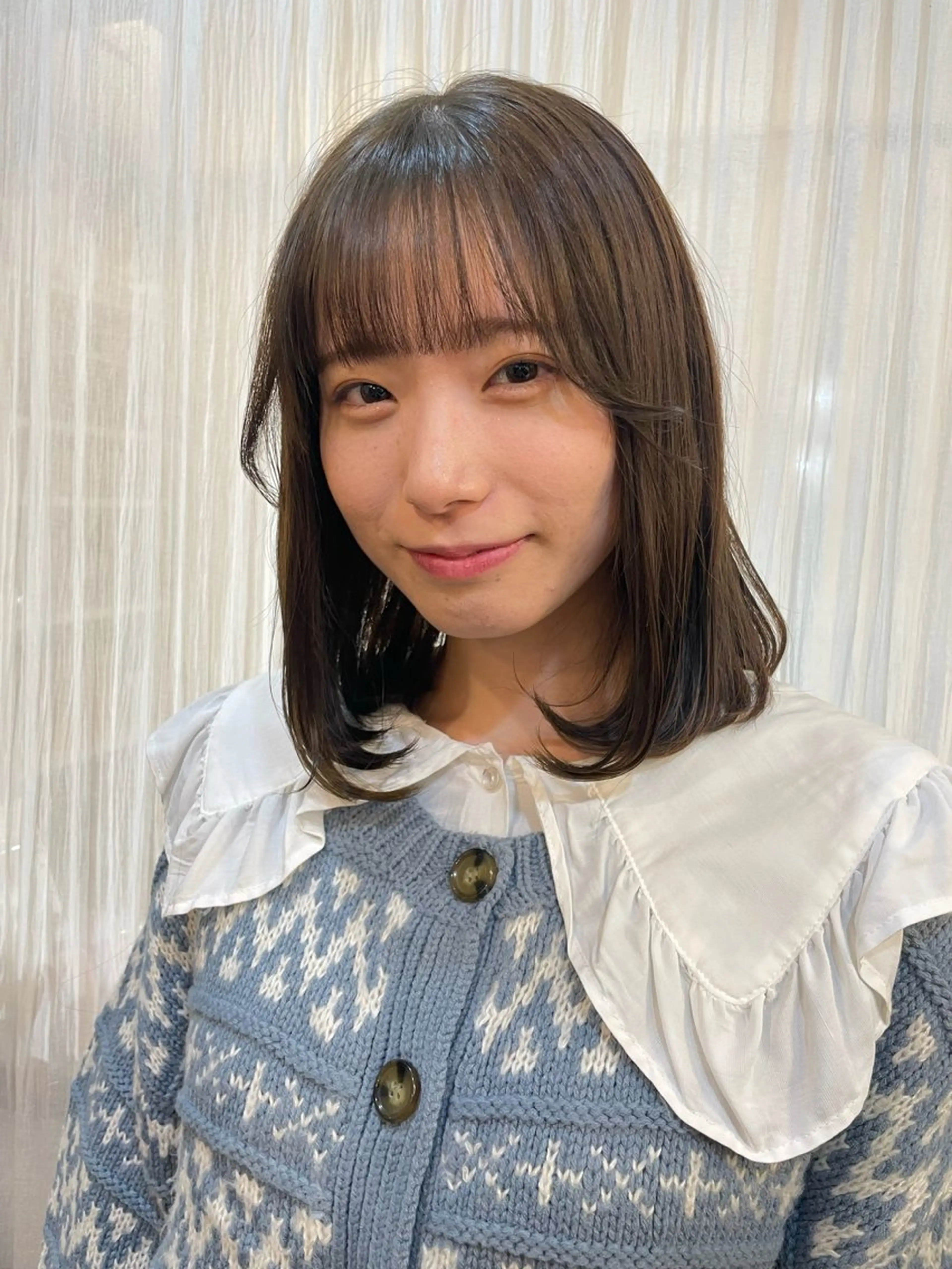 ミディアム KURIA‪‪*⋆ஐ ブリーチ/韓国ヘアのヘアスタイル