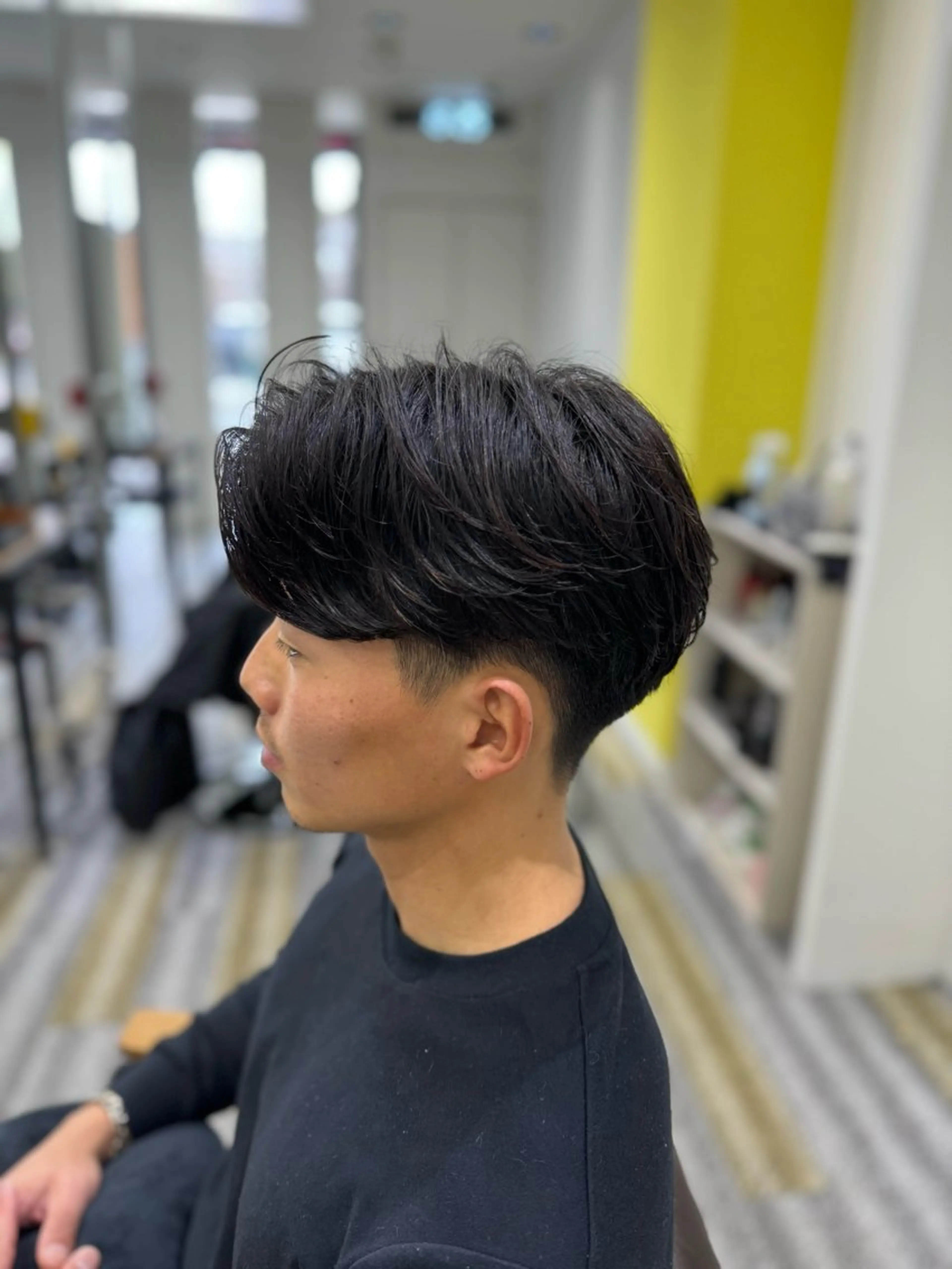 ショート パーマ メンズ メンズパーマ ニュアンスパーマ カット パーマ 【メンズ特化】岩瀬 武【メンズパーマ】のヘアスタイル