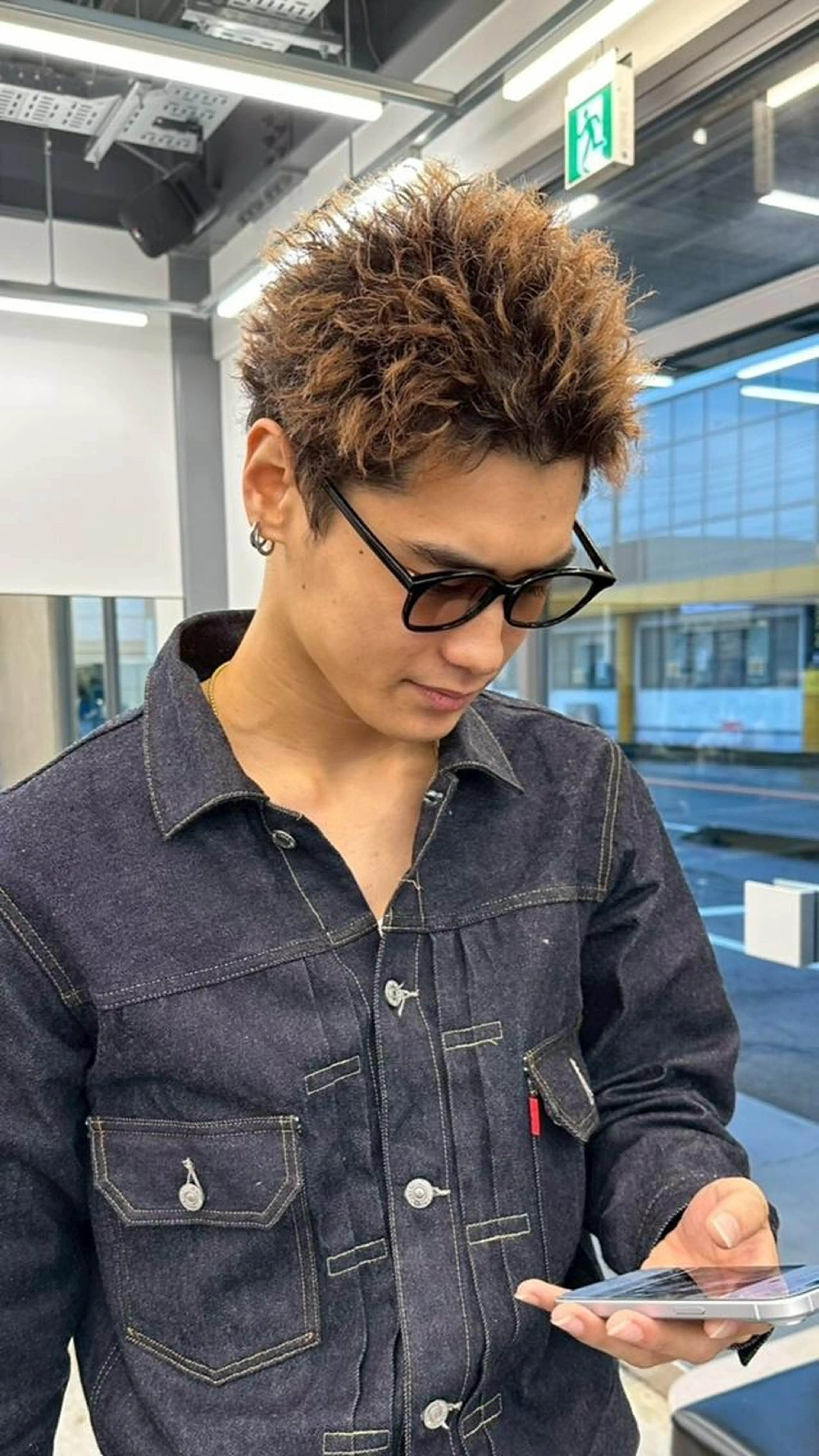 風太指名】メンズ似合わせカット＋ハイトーンブリーチカラー　１７８００～の写真