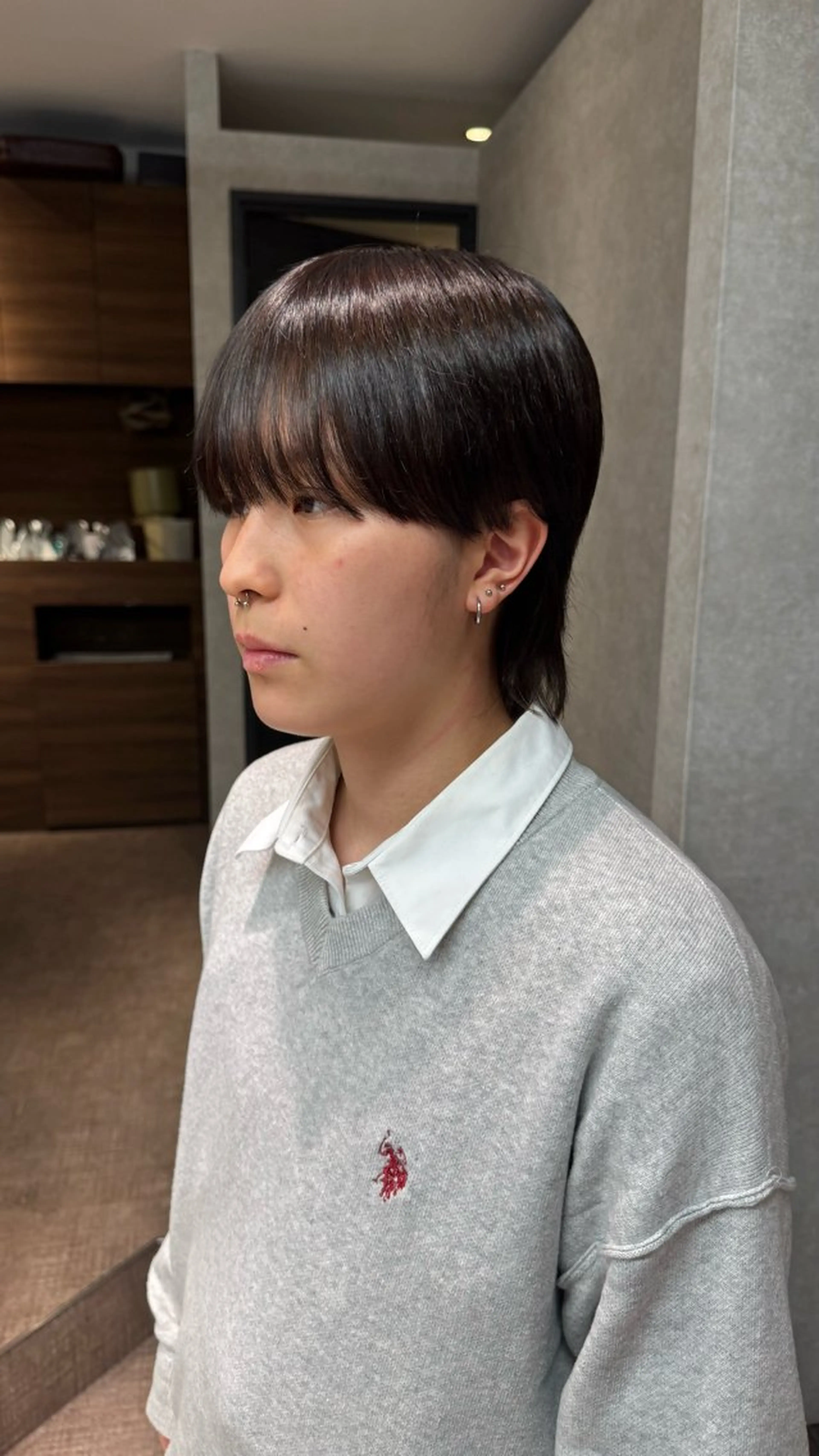 ショート 中島/メンズカット/ ショート/艶髪/韓国のヘアスタイル