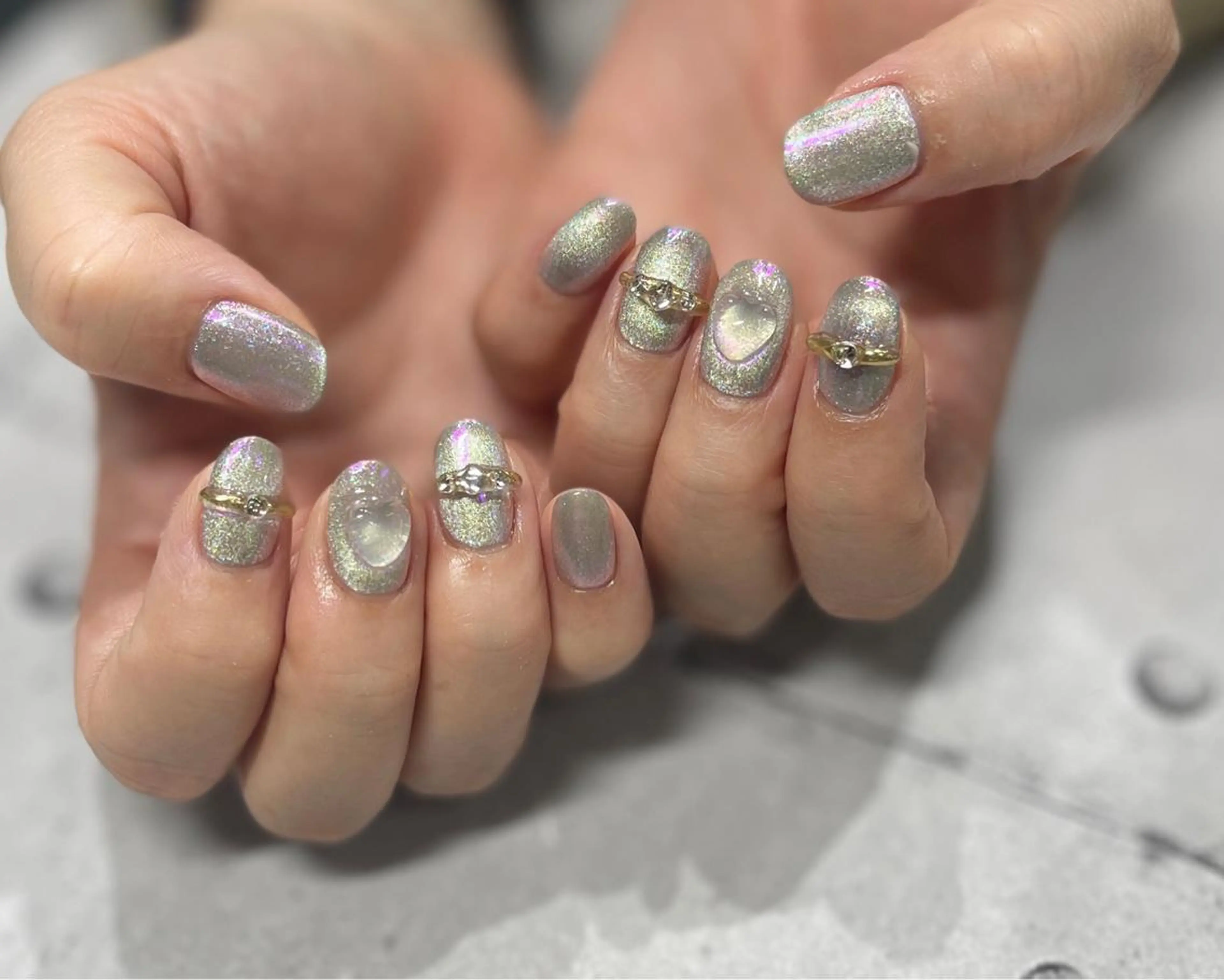 ネイル アートネイル ハンドネイル Glück...所属・kohashi miwaのネイルデザイン