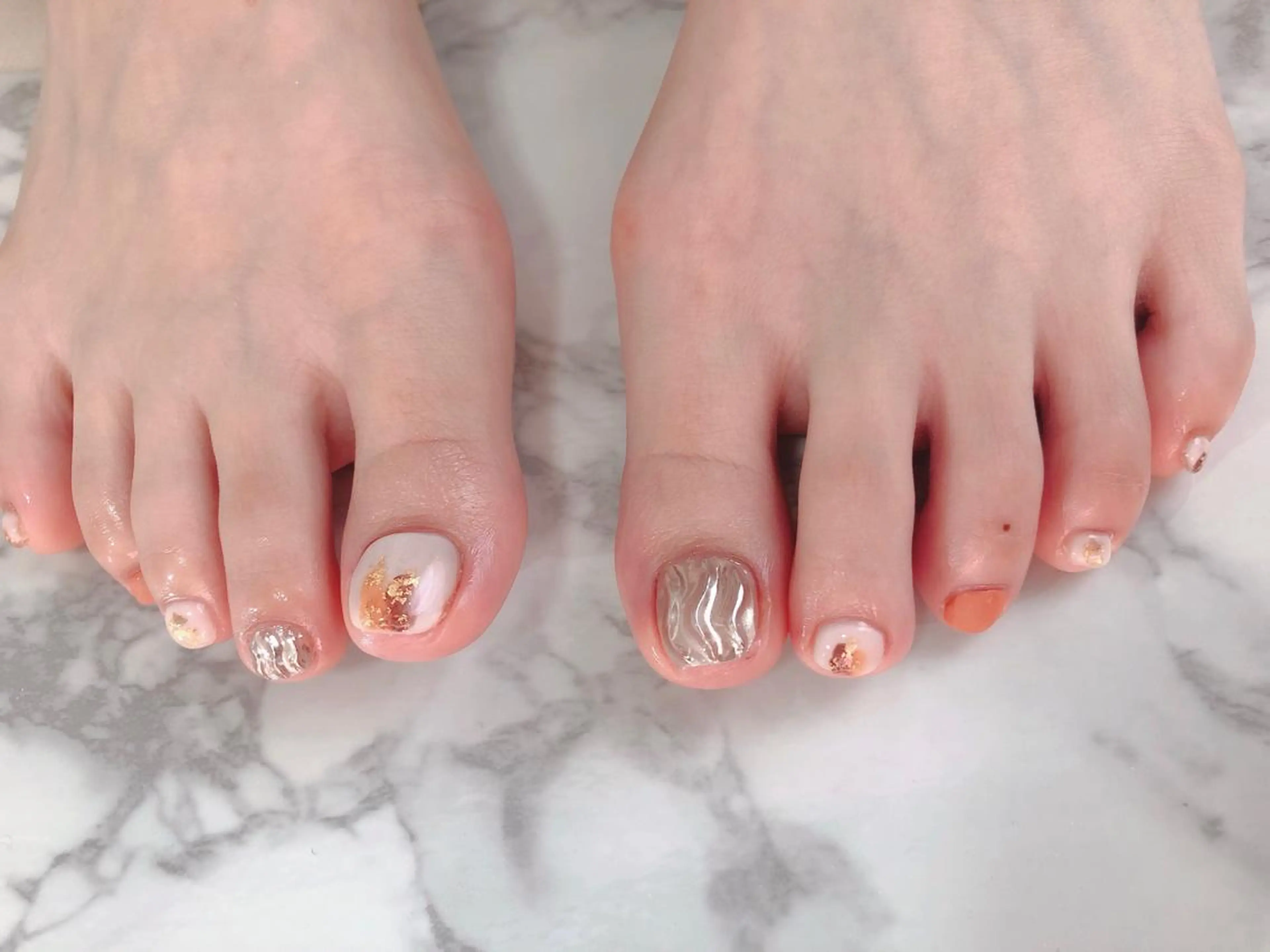 ネイル フットネイル 持ち込み Regaro i.sのネイルデザイン