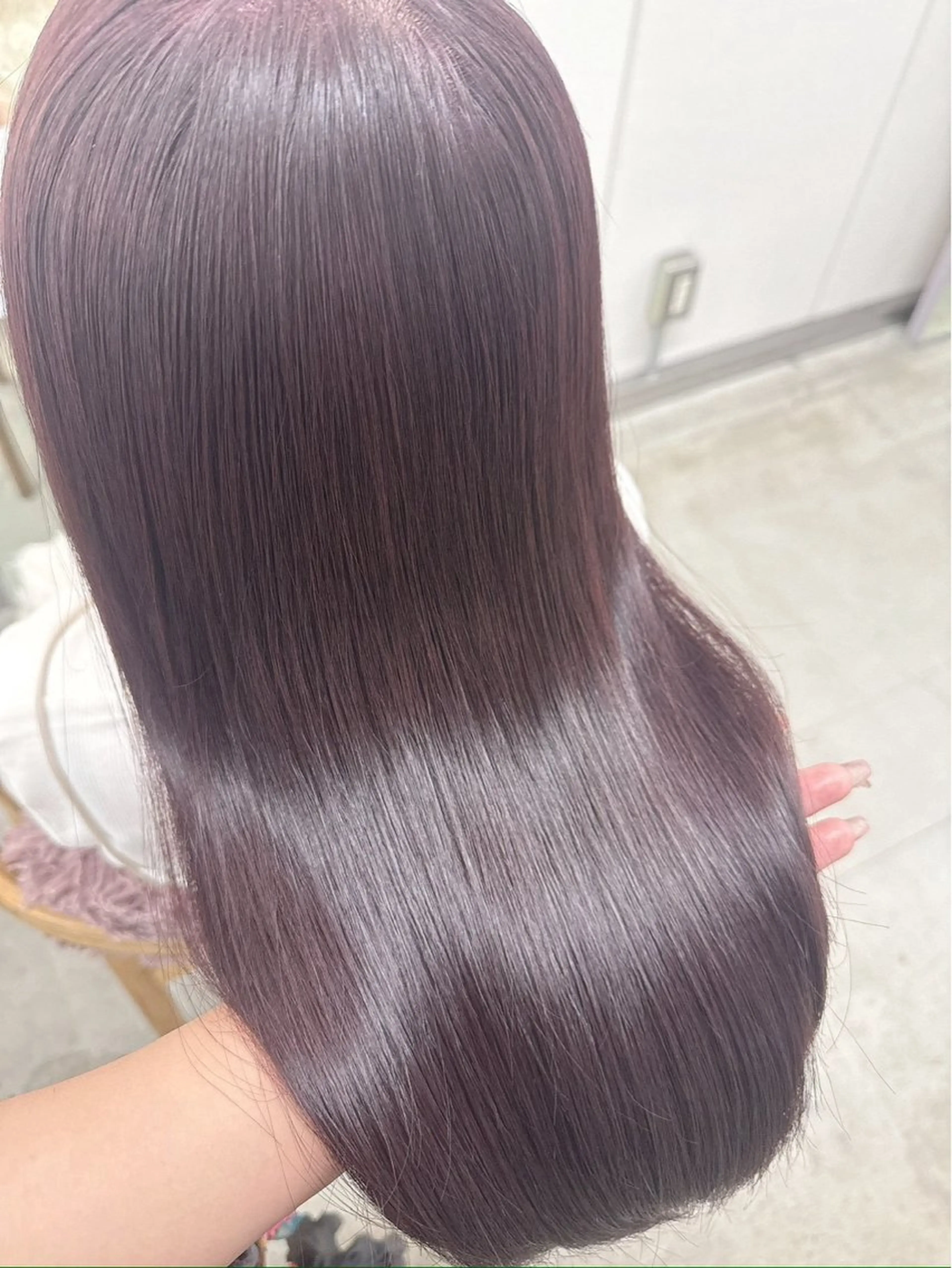 ロング カラー ヘアカラー 💐花屋併設💐 宮園　雛羽のヘアスタイル