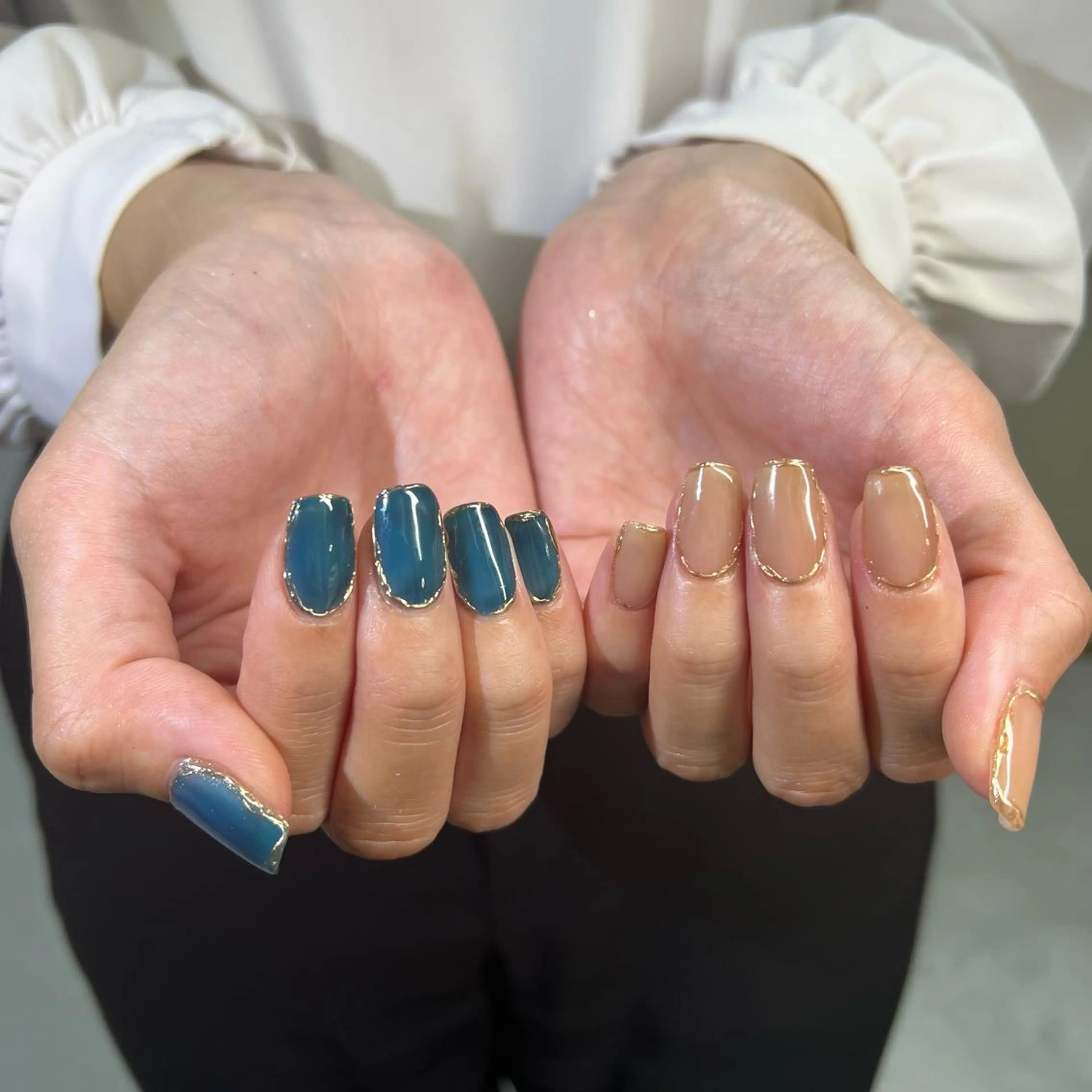 ネイル オフィスネイル Wisteria Paddyのネイルデザイン