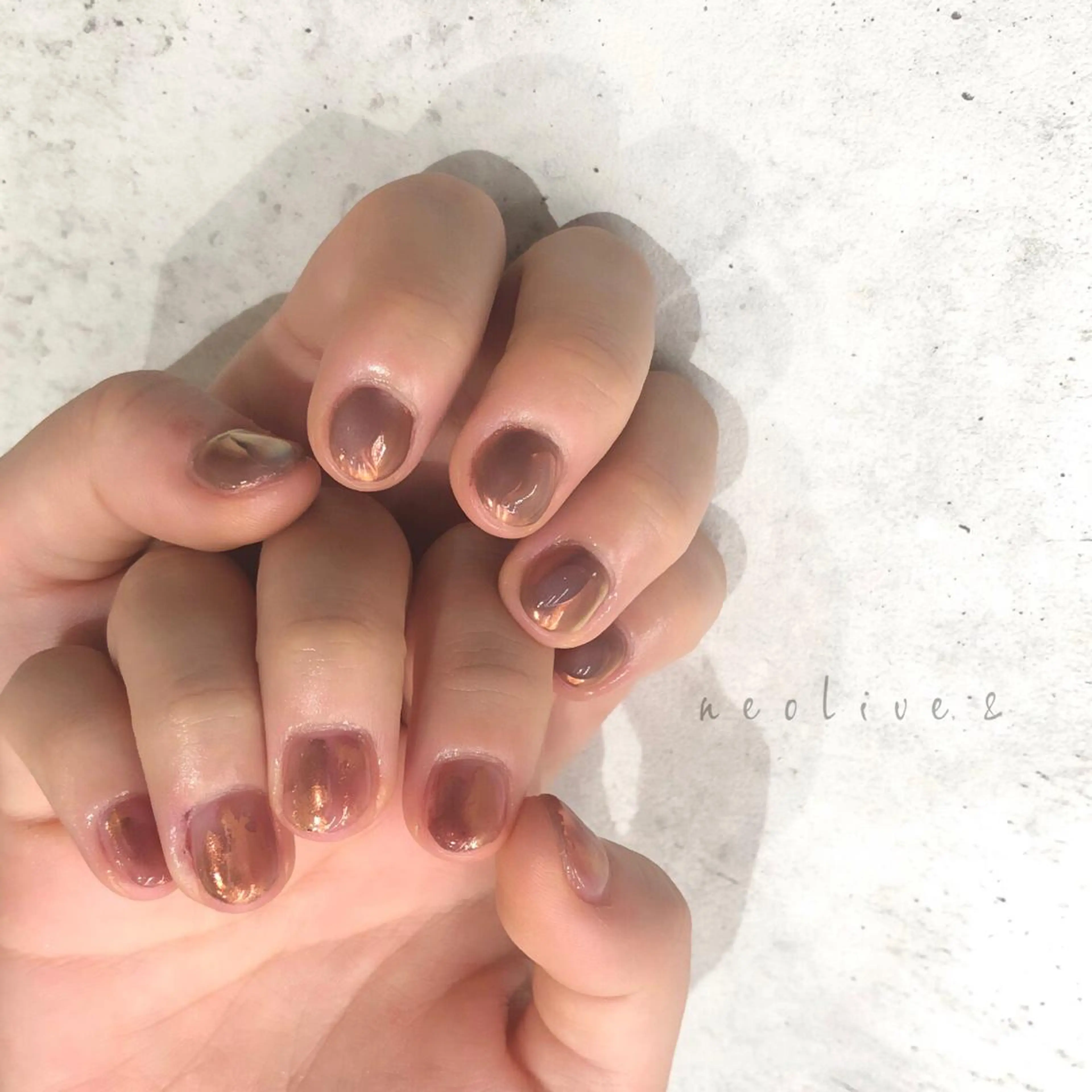 ネイル ハンドネイル Yuriko Omi パラジェル/渋谷のネイルデザイン