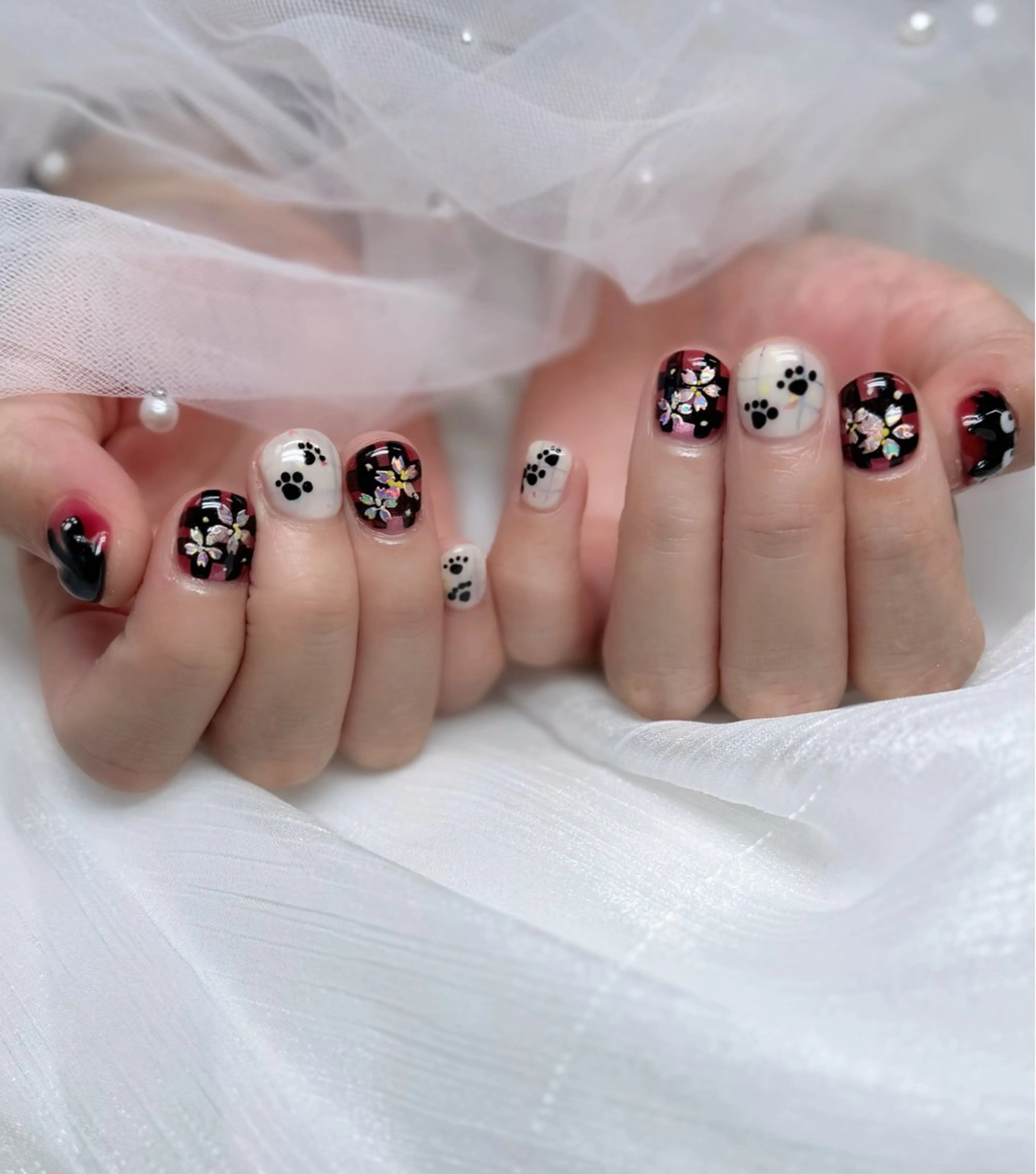 ネイル 高島 夏海のネイルデザイン