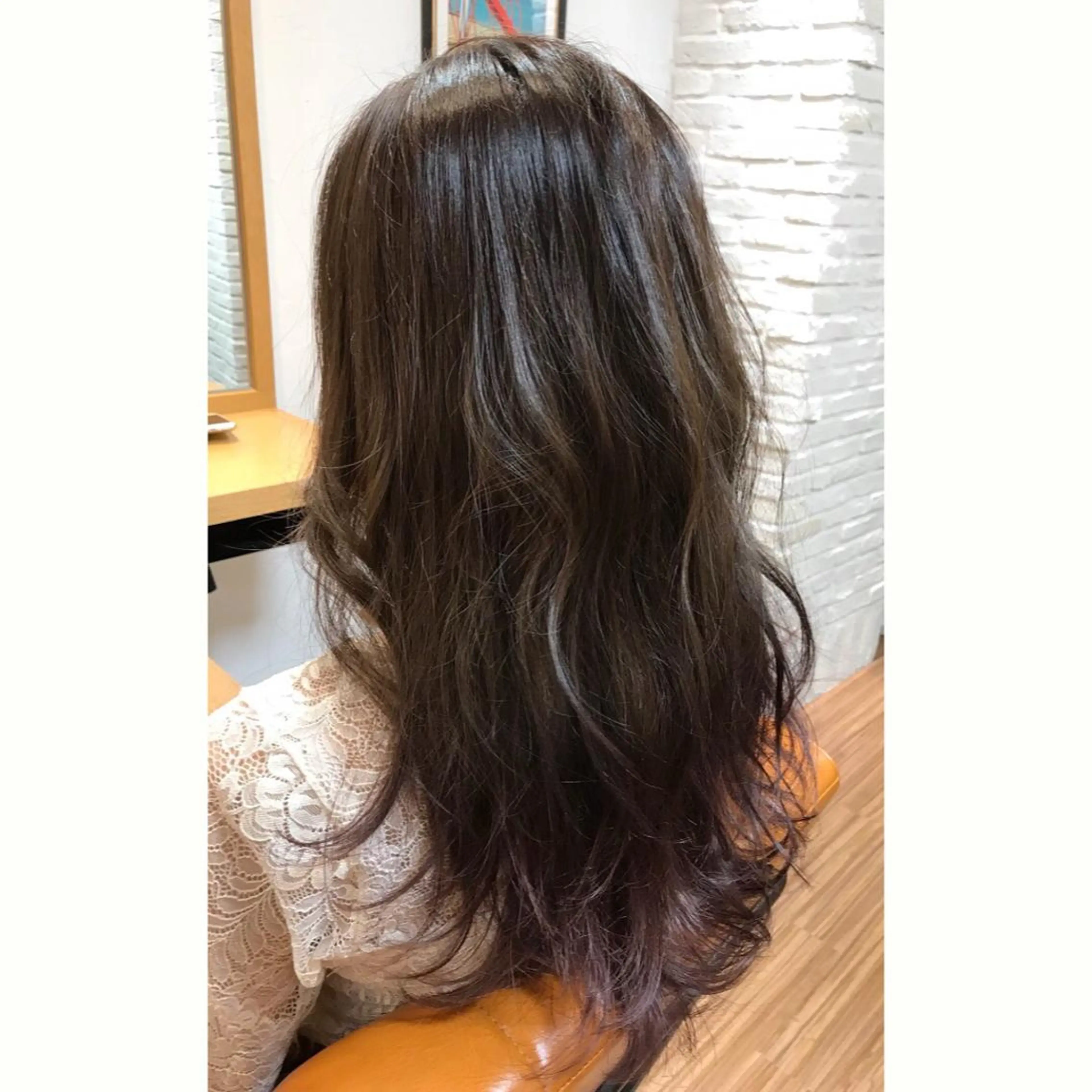 ロング カラー 透明感カラー バイオレットカラー River,Land所属・yui .のヘアスタイル