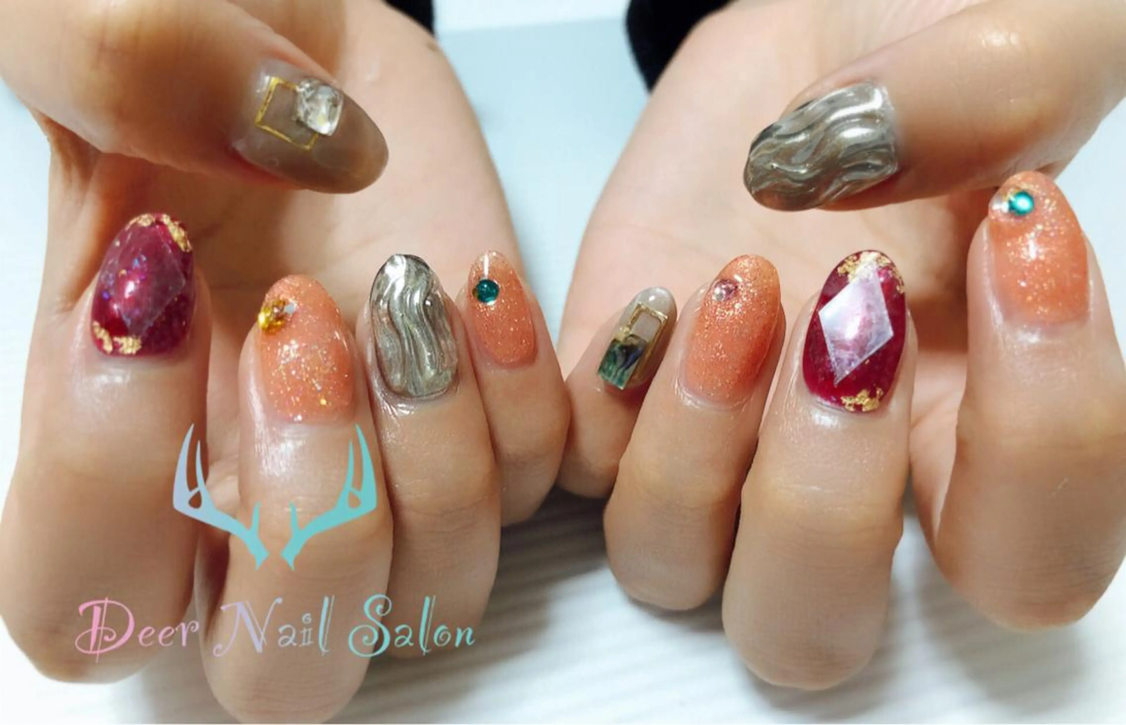 ネイル Peachy 🍑のネイルデザイン