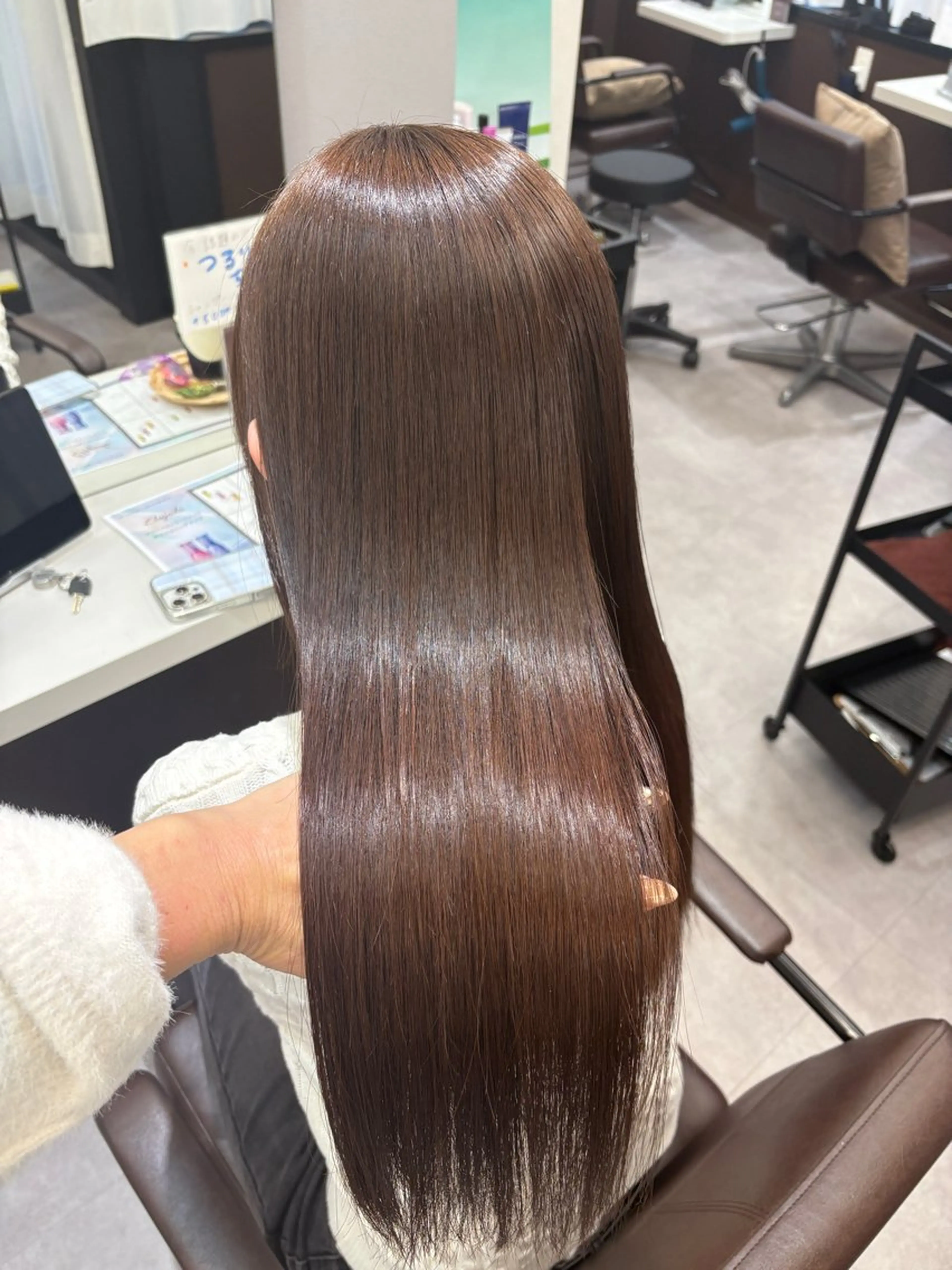 ロング カラー 韓国×髪質改善カラー 💎hinaのヘアスタイル