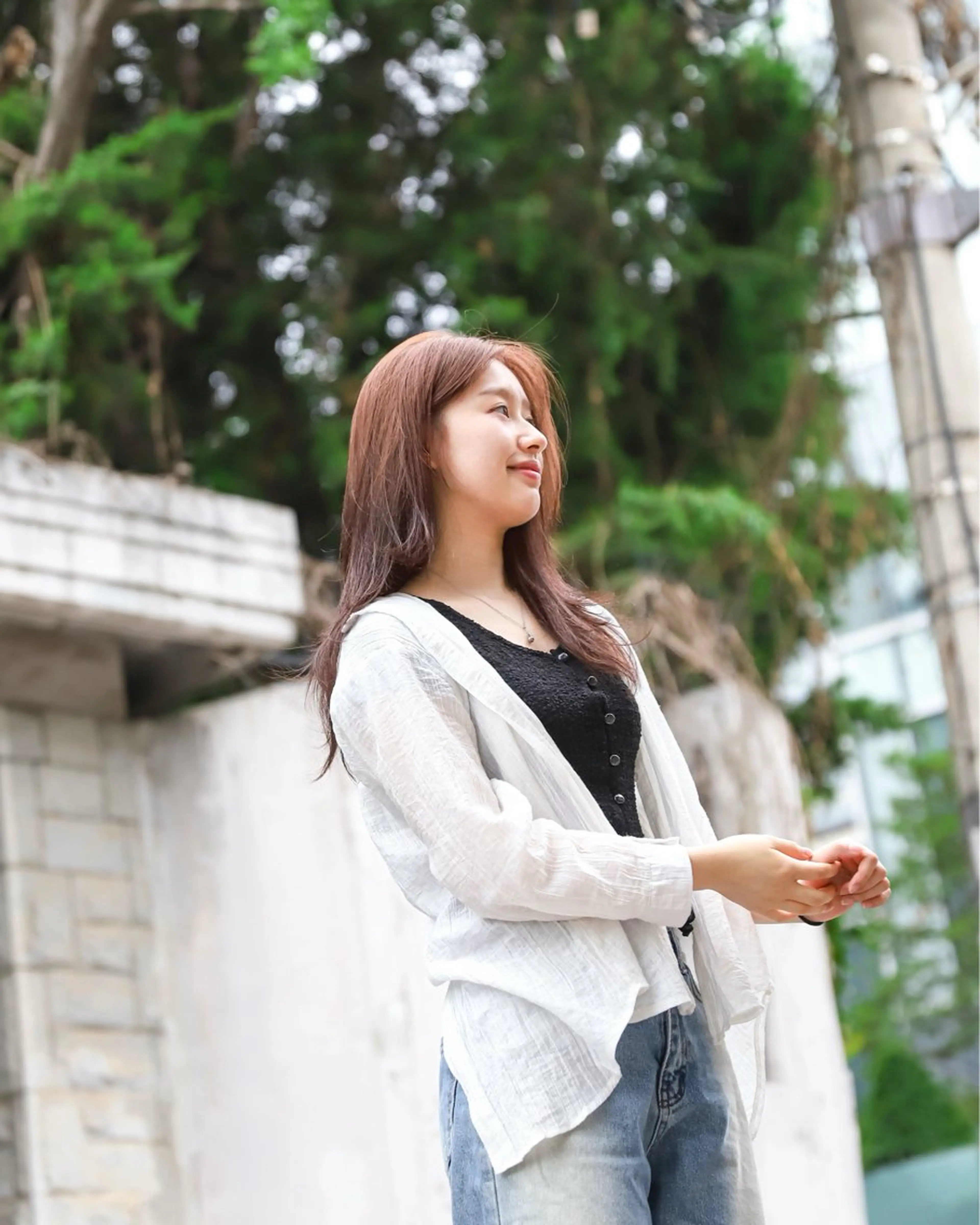 ロング 韓国風ヘア レイヤーカット カット ヘアカラー トリートメント AVAHAIR新大久保所属・【韓国ヘア】 AVAHAIRユウトのヘアスタイル