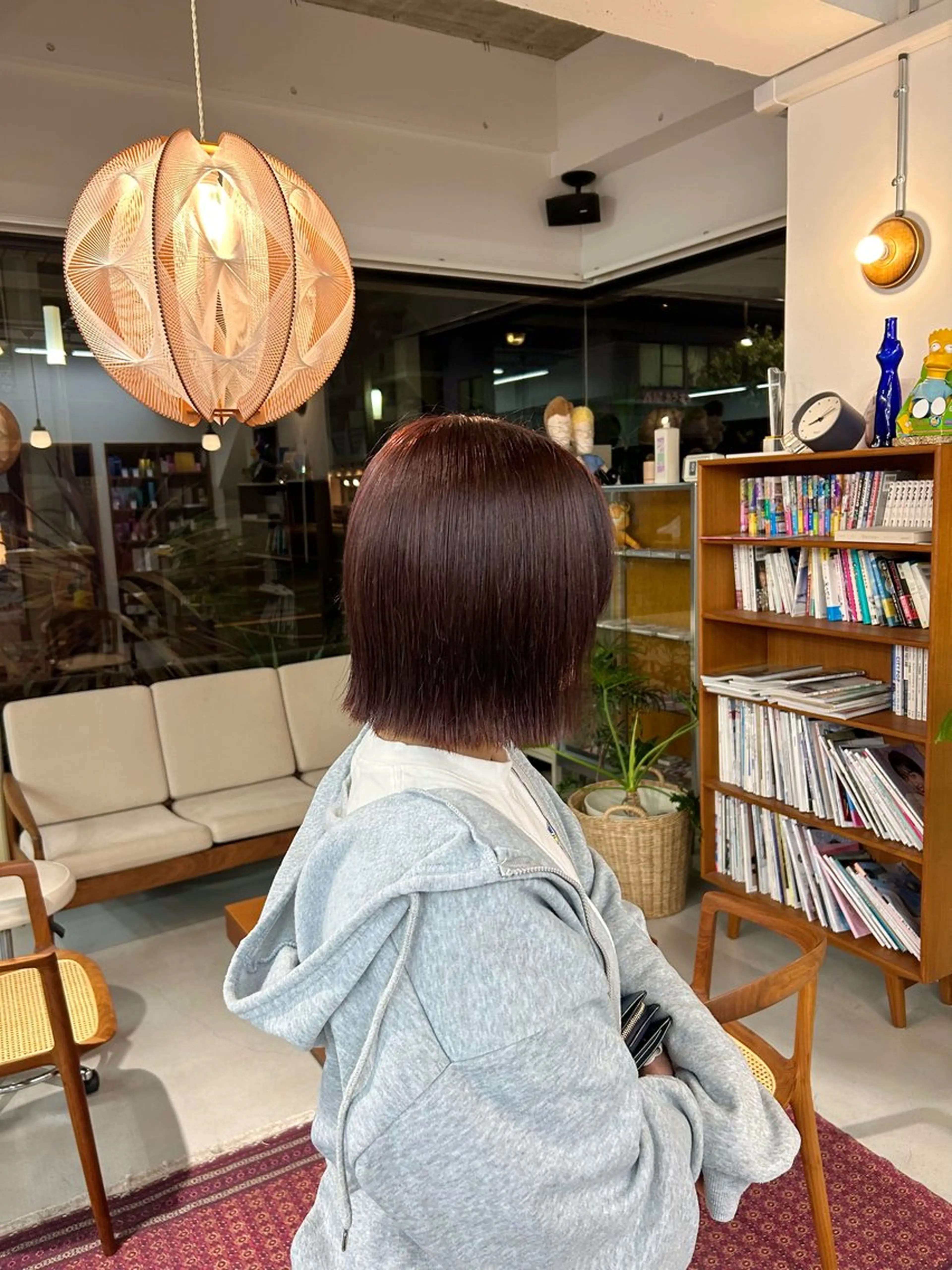 カラー 藤原 あかりのヘアスタイル