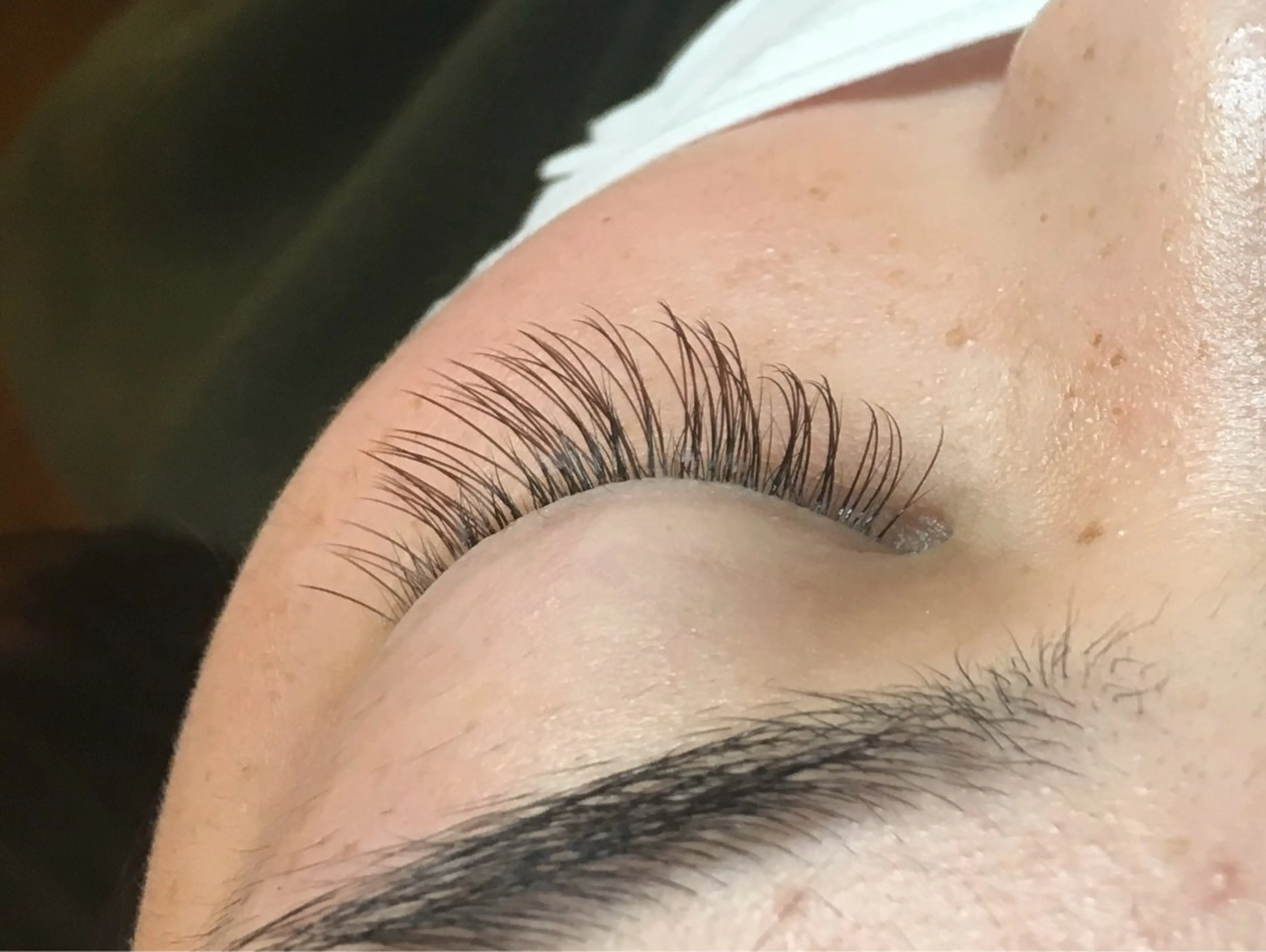 フラットマットラッシュ毛使用🕊上まつげ両目140本までの写真