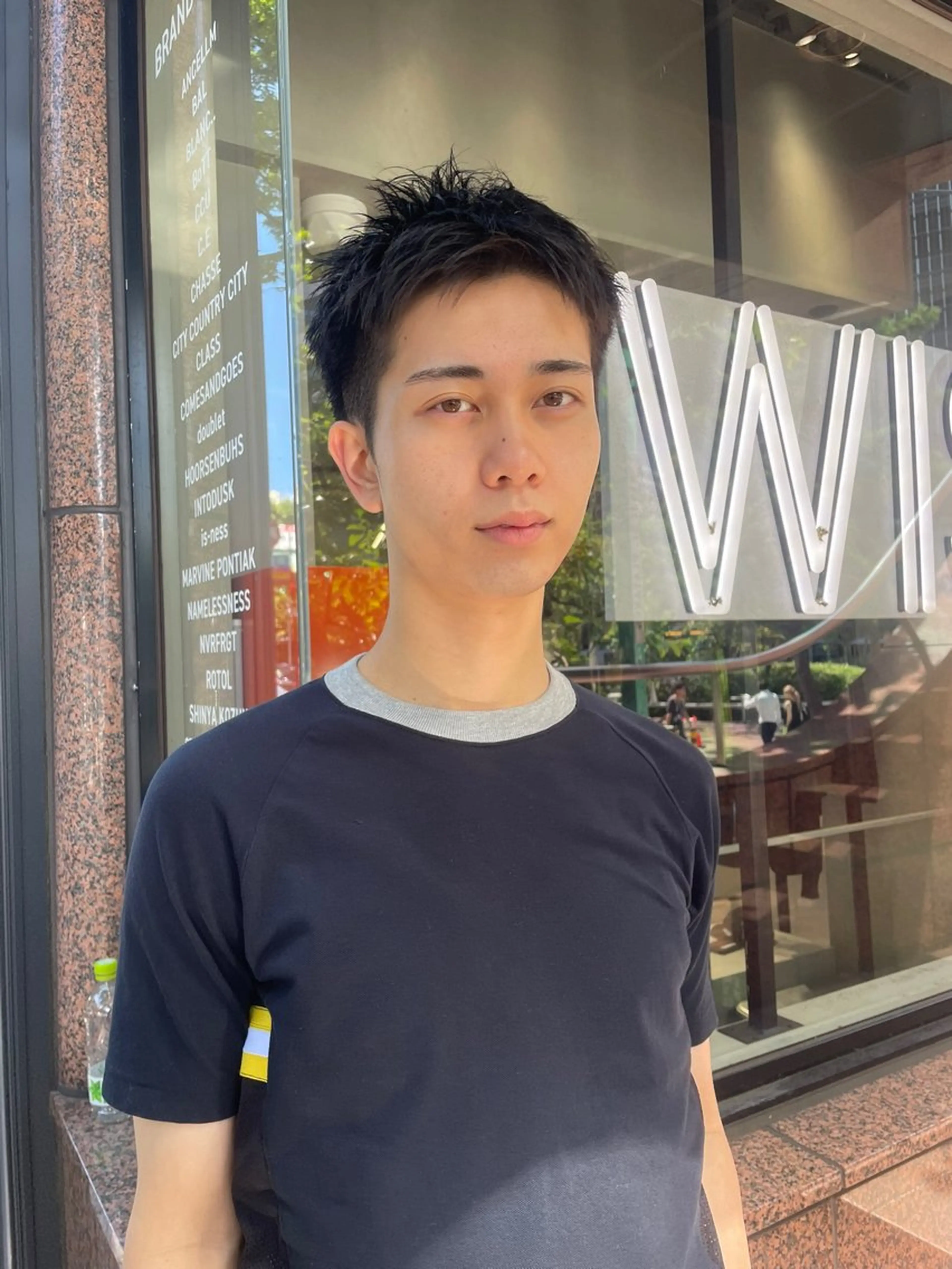 ショート メンズ ショートヘア dakota evans所属・渋谷 / miku nishizukaのヘアスタイル