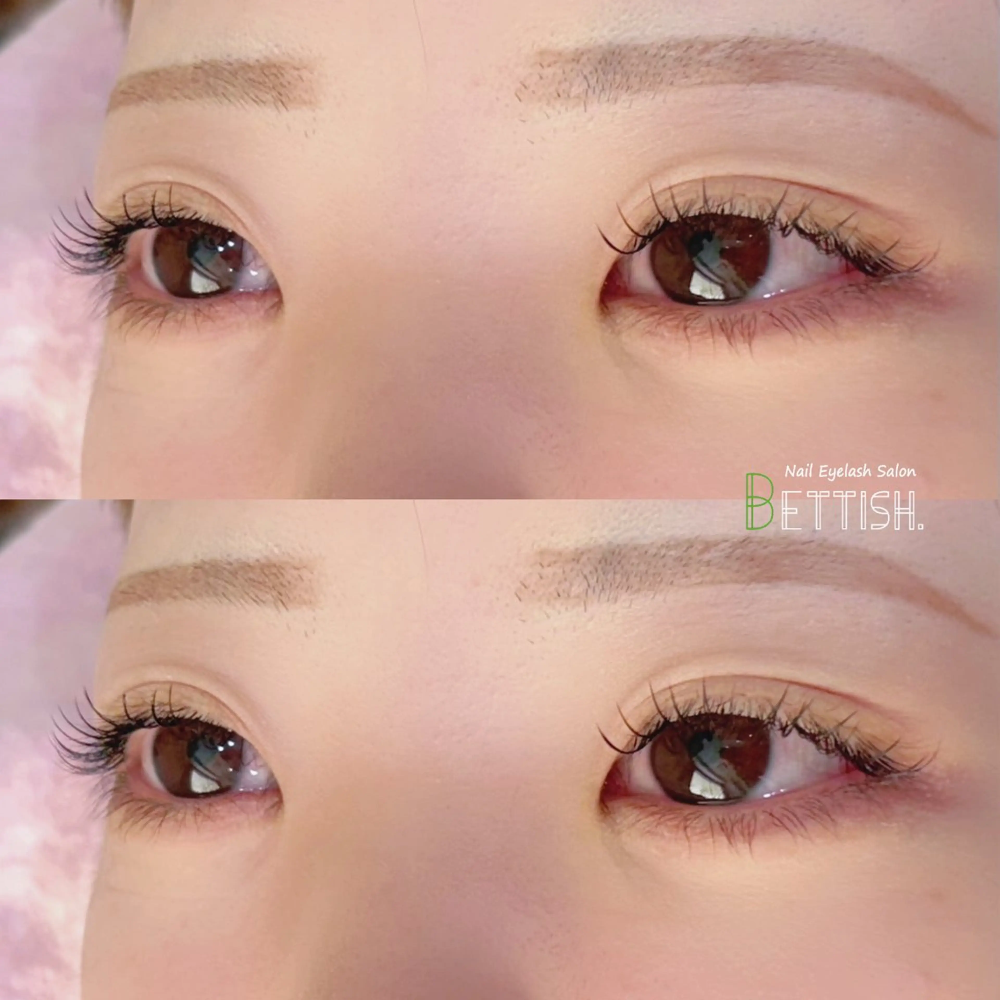 マツエク・マツパ フラットラッシュ マツエク BETTISH🩵 SERIのマツエク・マツパデザイン