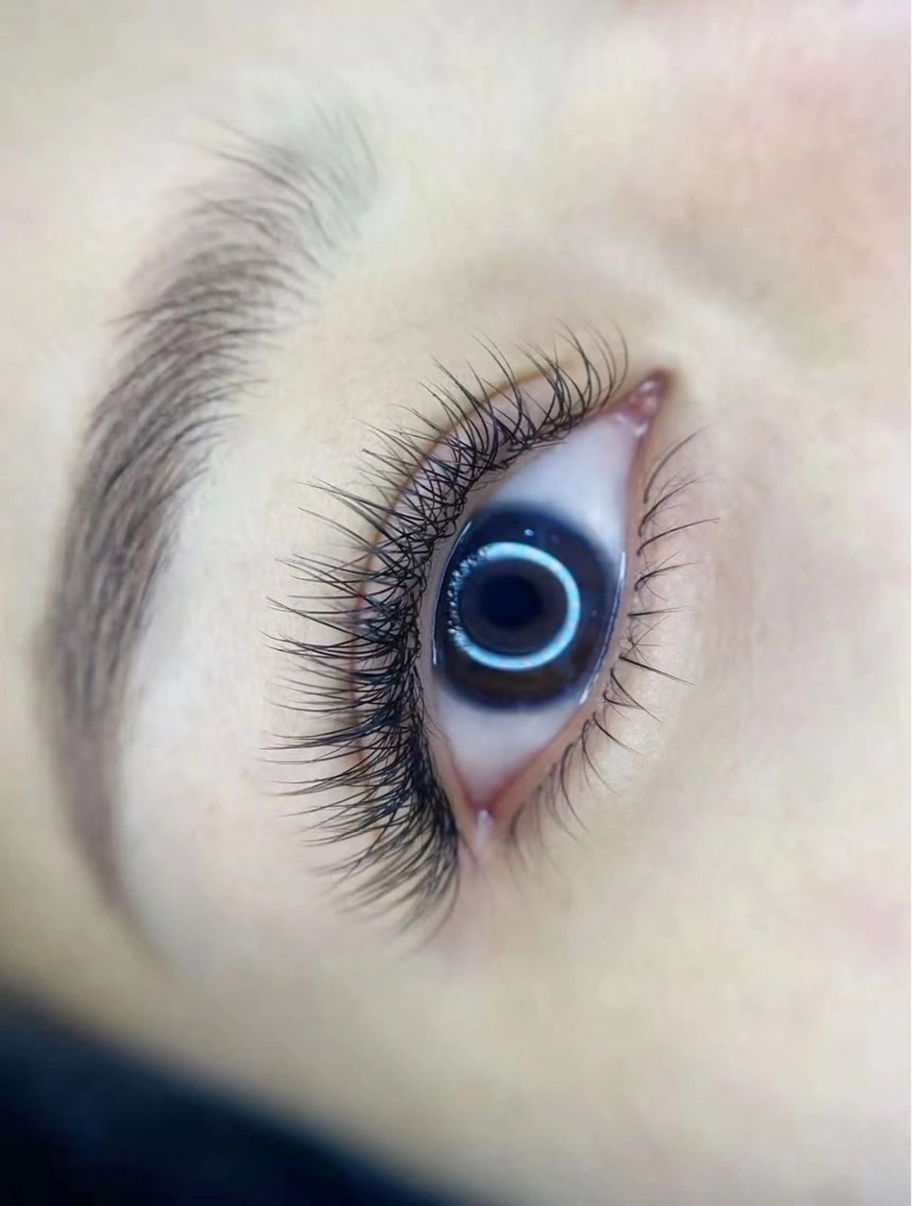 マツエク・マツパ フラットラッシュ ユミナガ ジンのマツエク・マツパデザイン